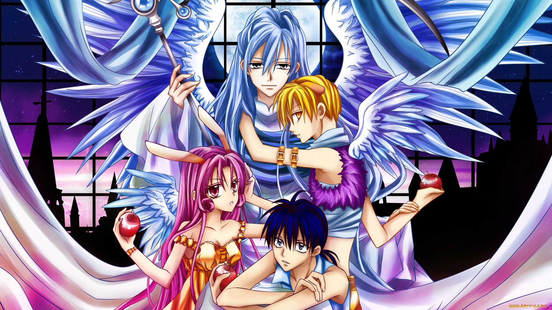 full, moon, wo, sagashite, аниме