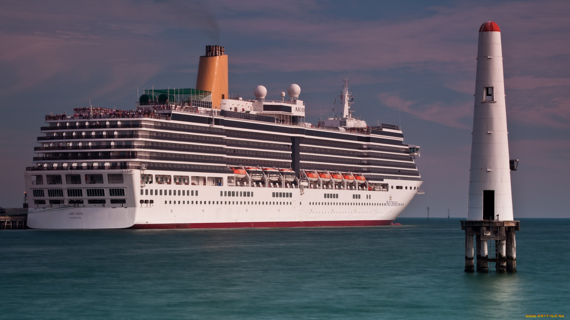 корабли, лайнеры