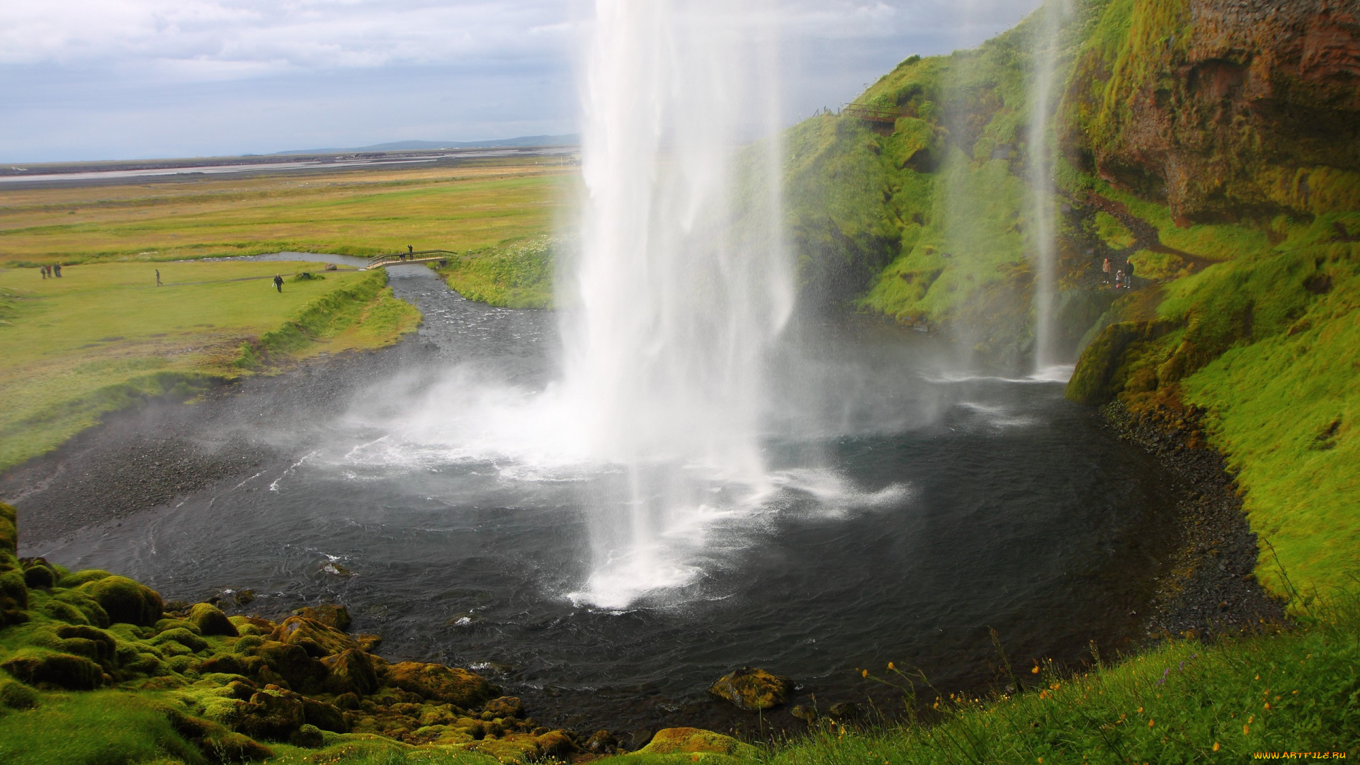 природа, водопады