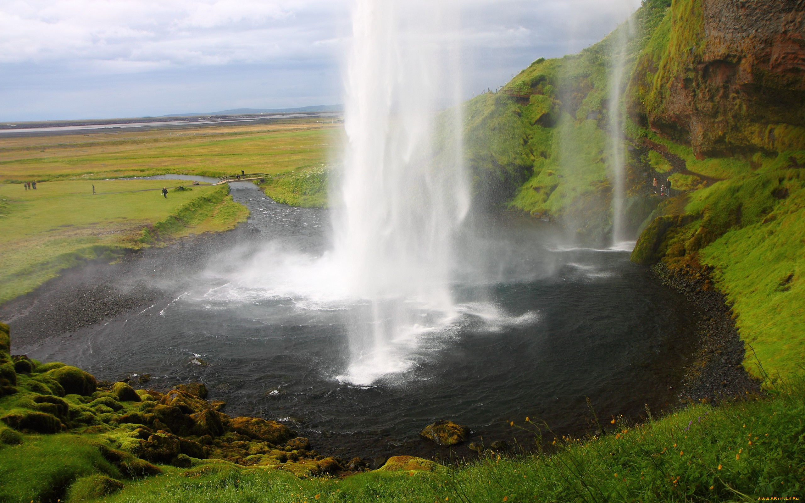 природа, водопады