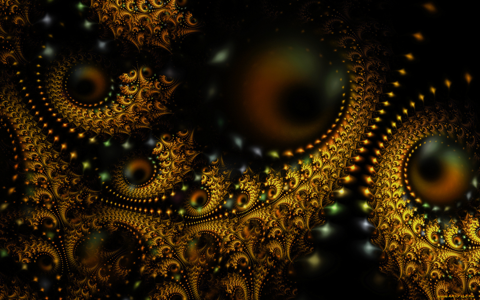 3д, графика, fractal, фракталы, фрактал, тёмный, узор