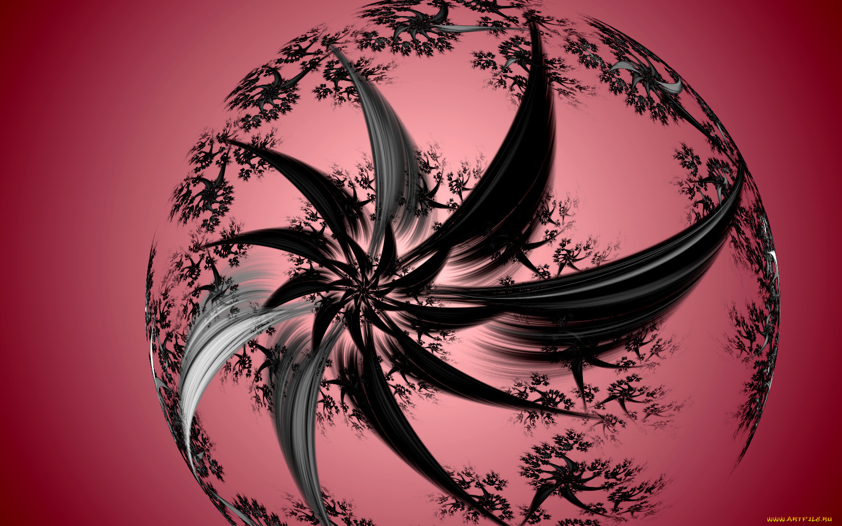 3д, графика, fractal, фракталы, фрактал, узор