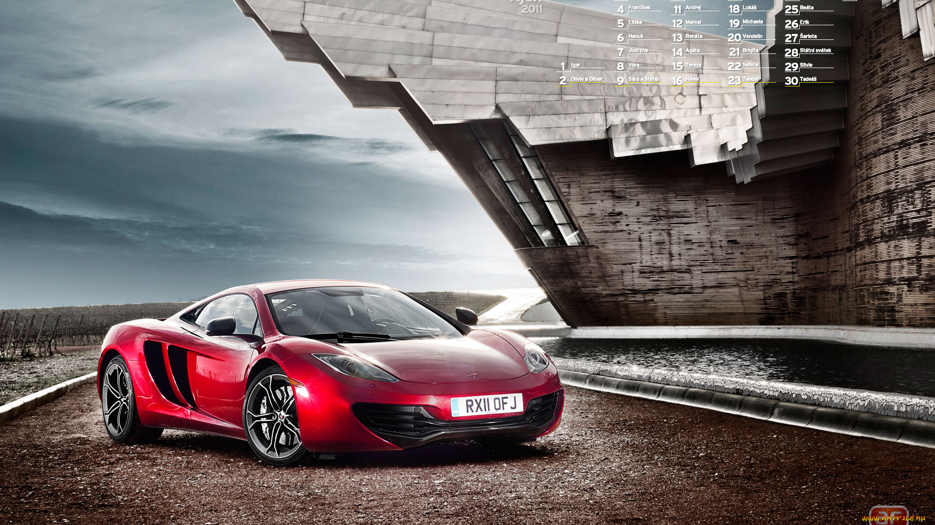 календари, автомобили, октябрь