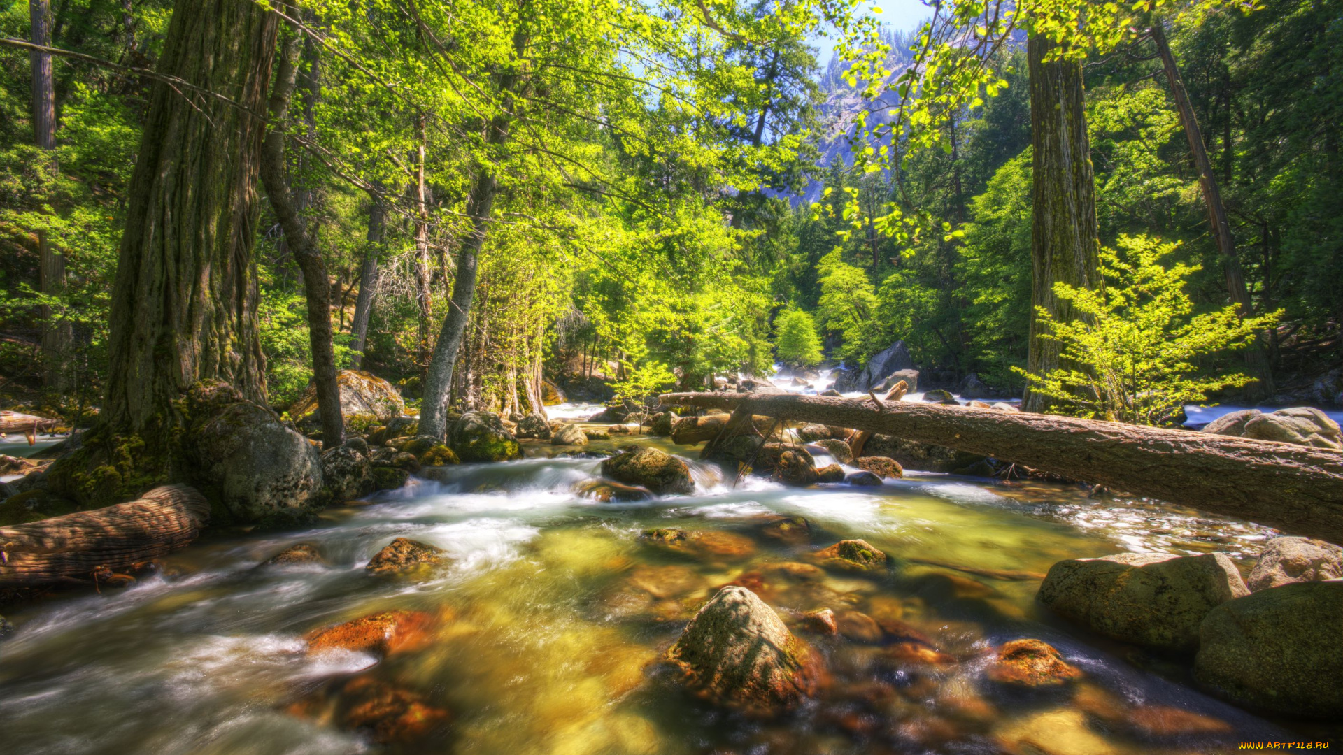 природа, реки, озера, yosemite