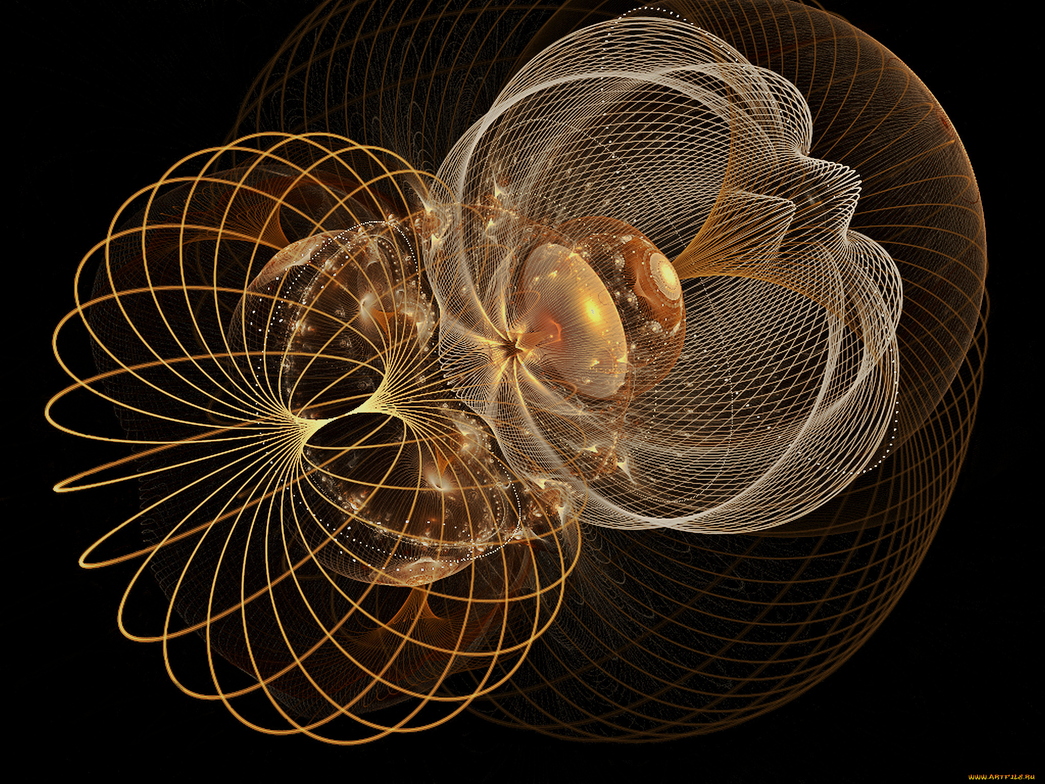 3д, графика, fractal, фракталы, абстракция, узор