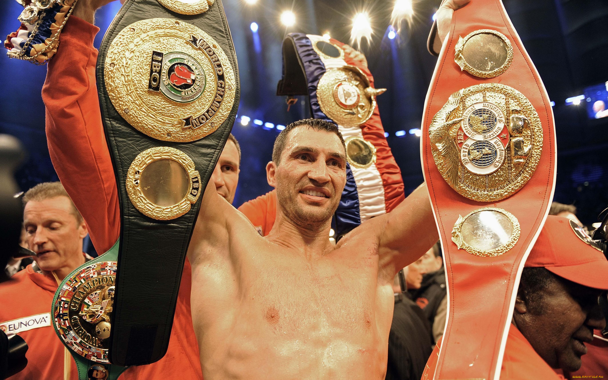 спорт, бокс, радость, пояса, награды, победа