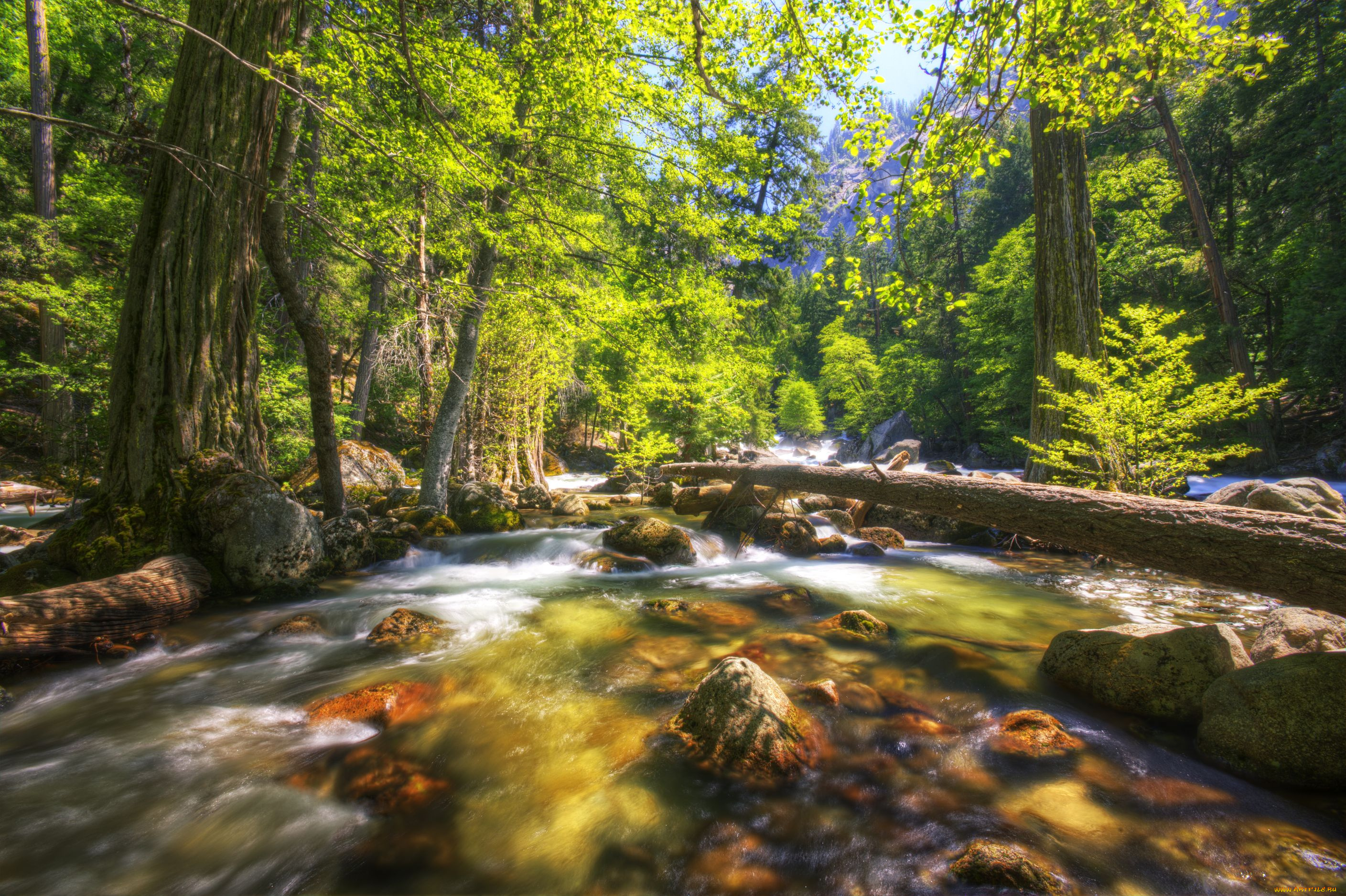 природа, реки, озера, yosemite