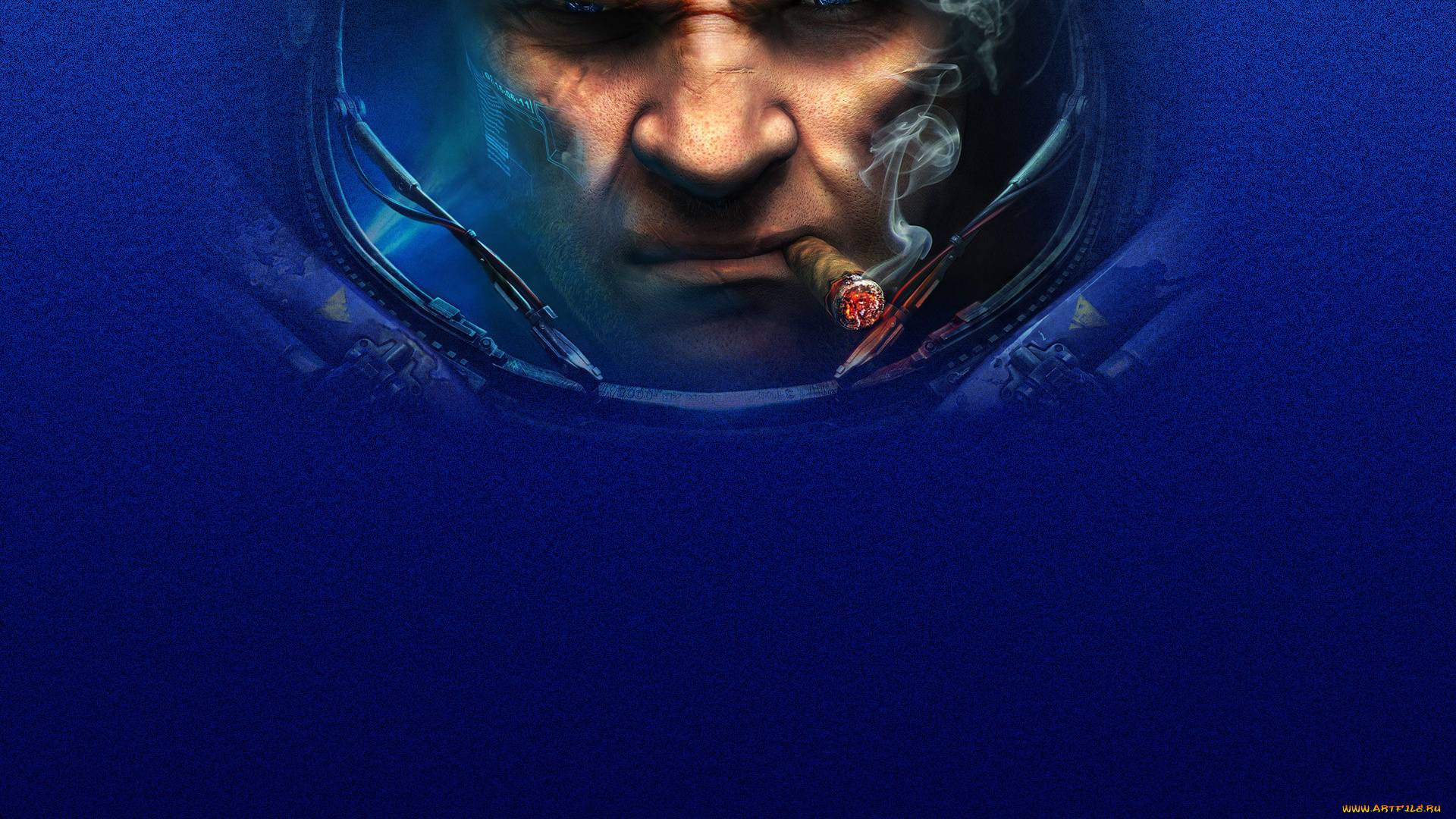 starcraft, видео, игры, ii, heart, of, the, swarm, сигара, синий