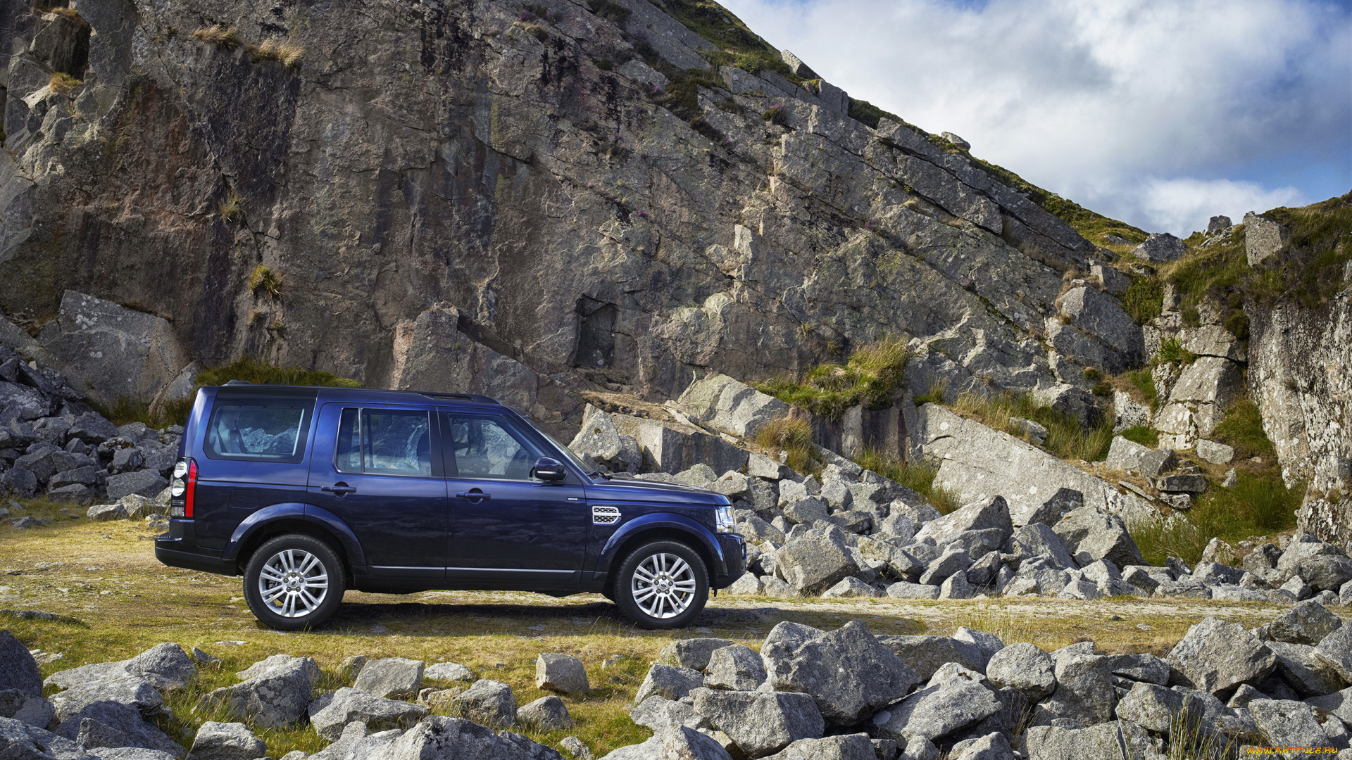 2014, land, rover, discovery, автомобили, горы, дорога