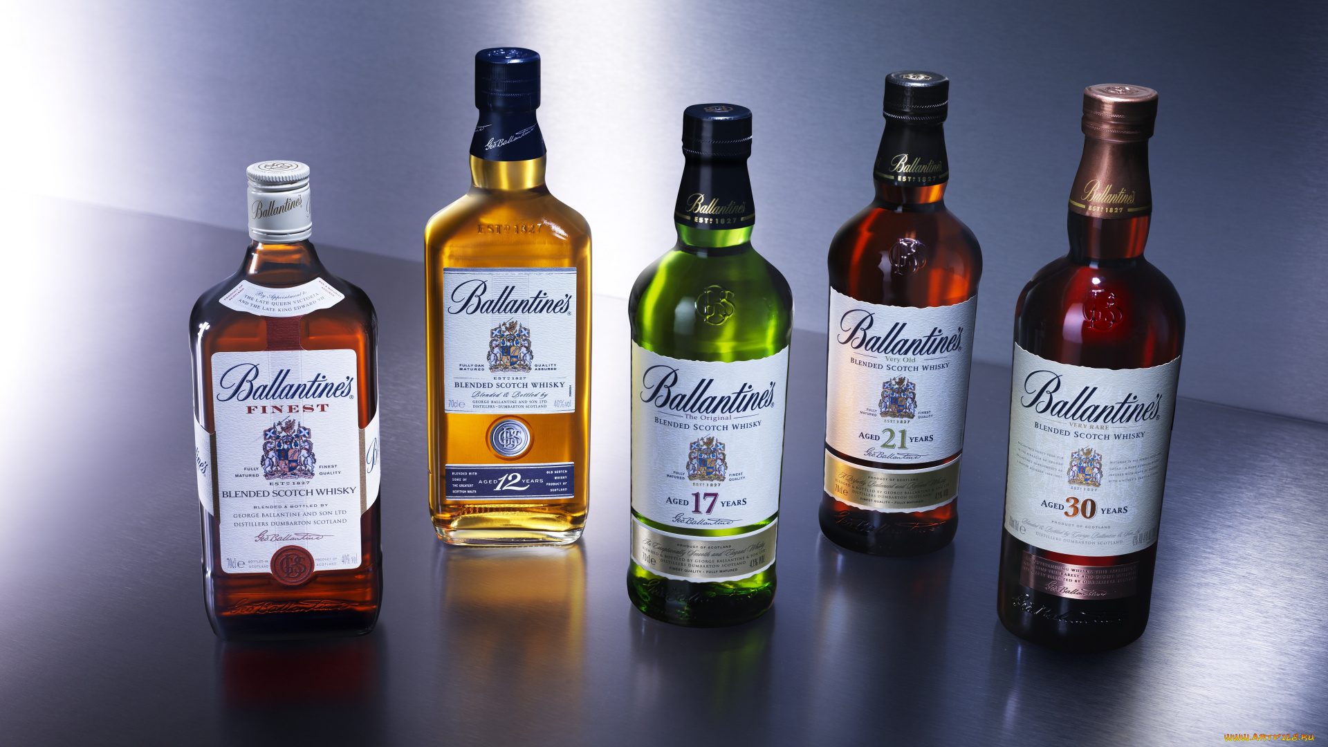 ballantines, бренды, алкоголь, виски, бутылки