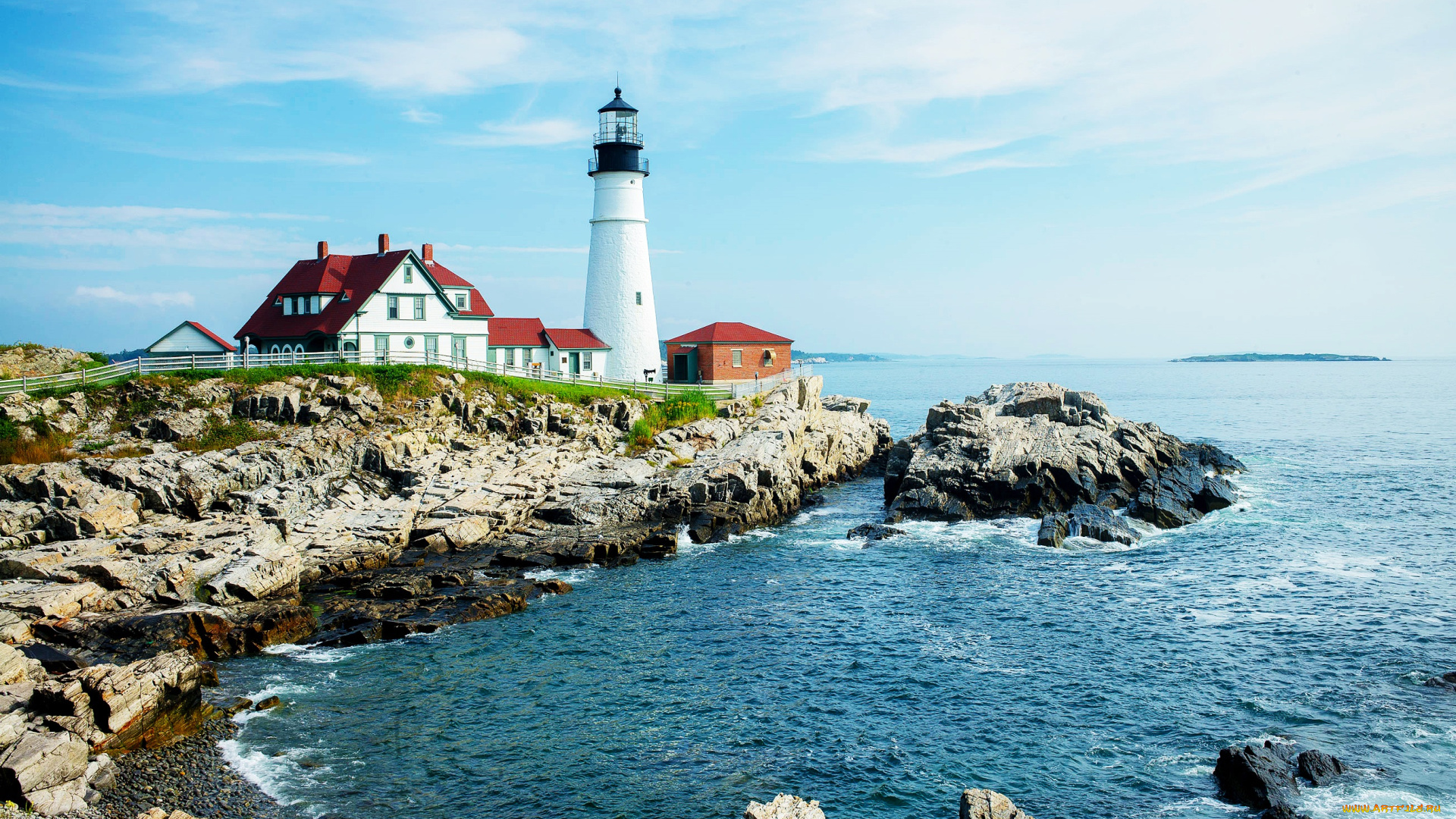 природа, маяки, скалы, маяк, море
