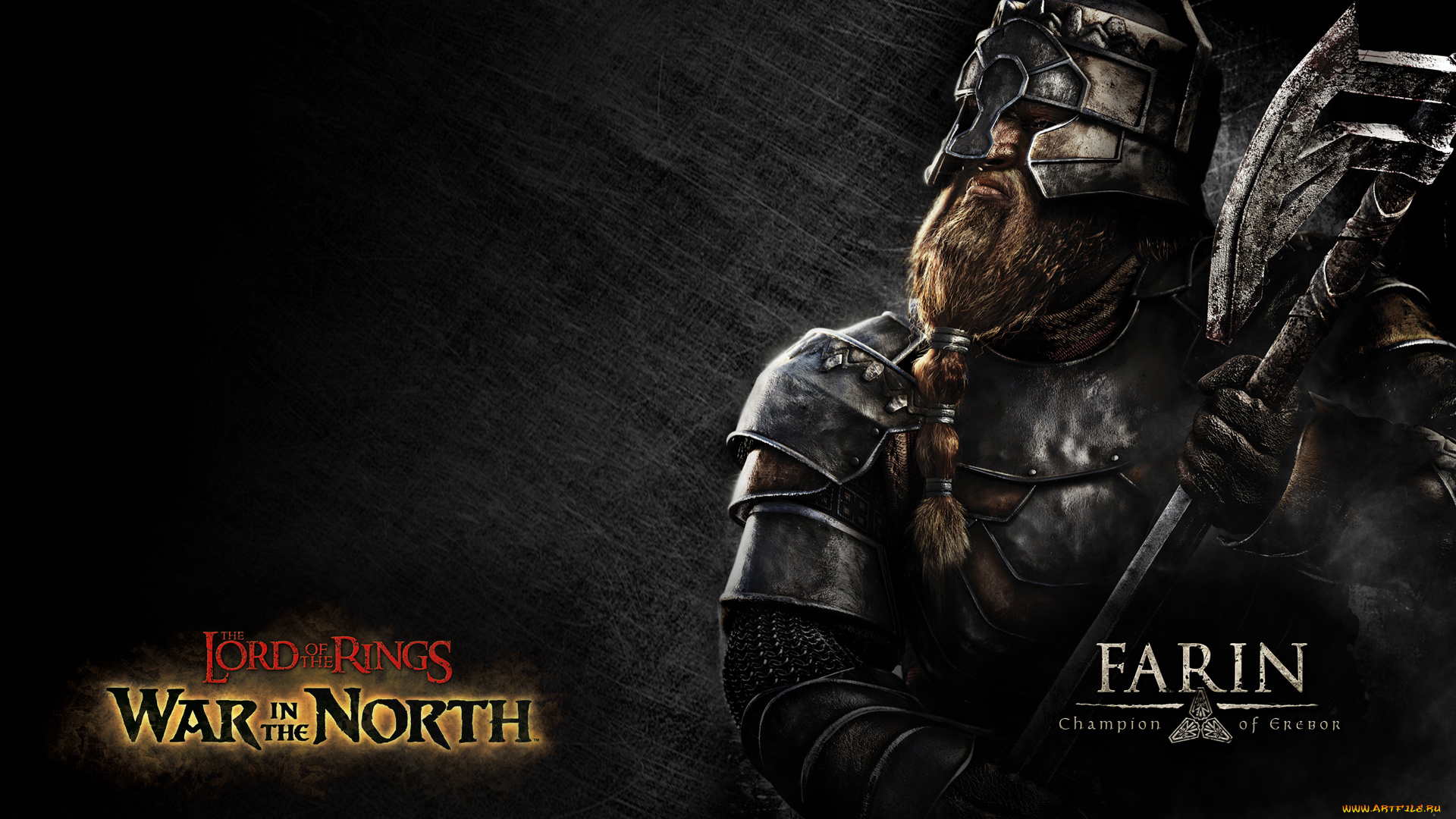 the, lord, of, rings, war, in, north, видео, игры, борода, воин