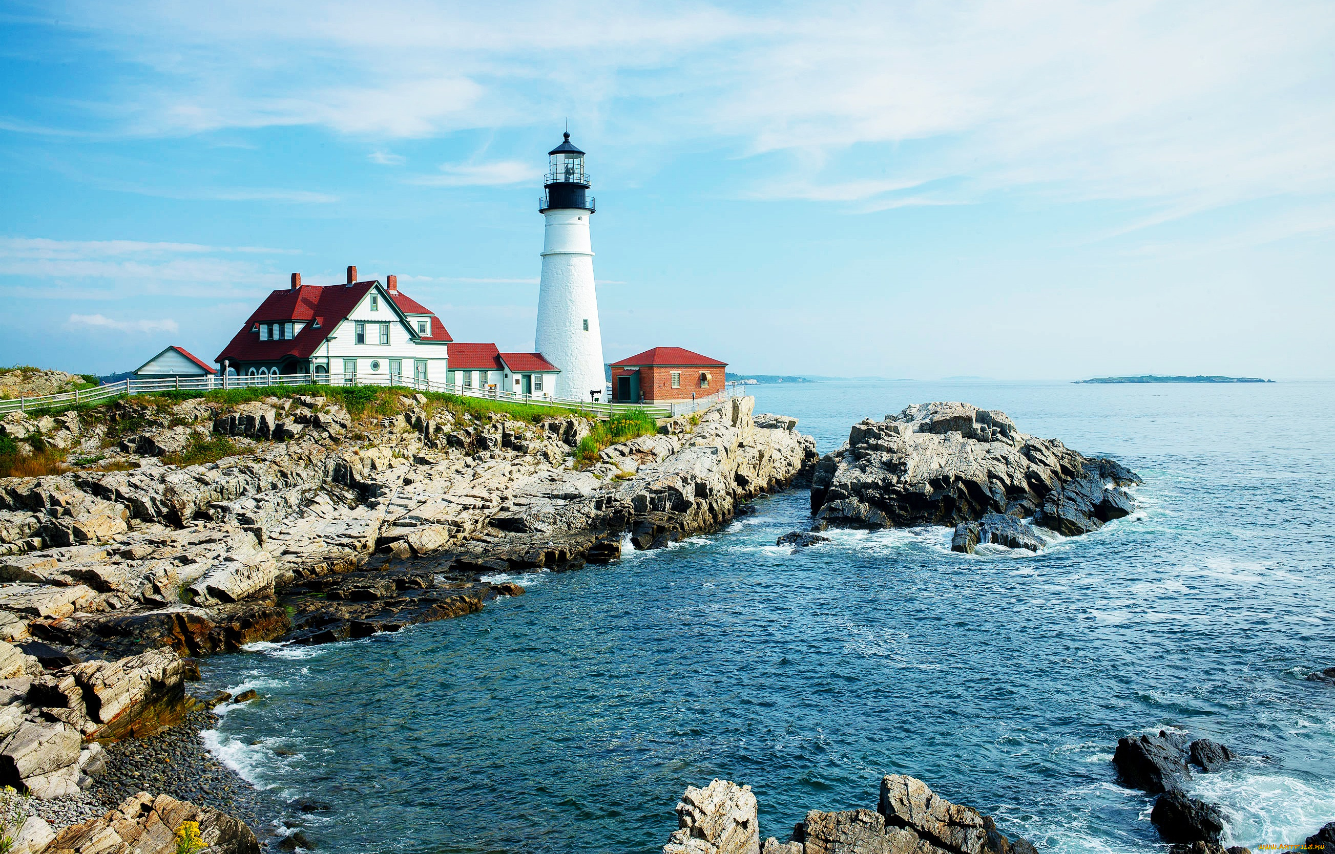 природа, маяки, скалы, маяк, море