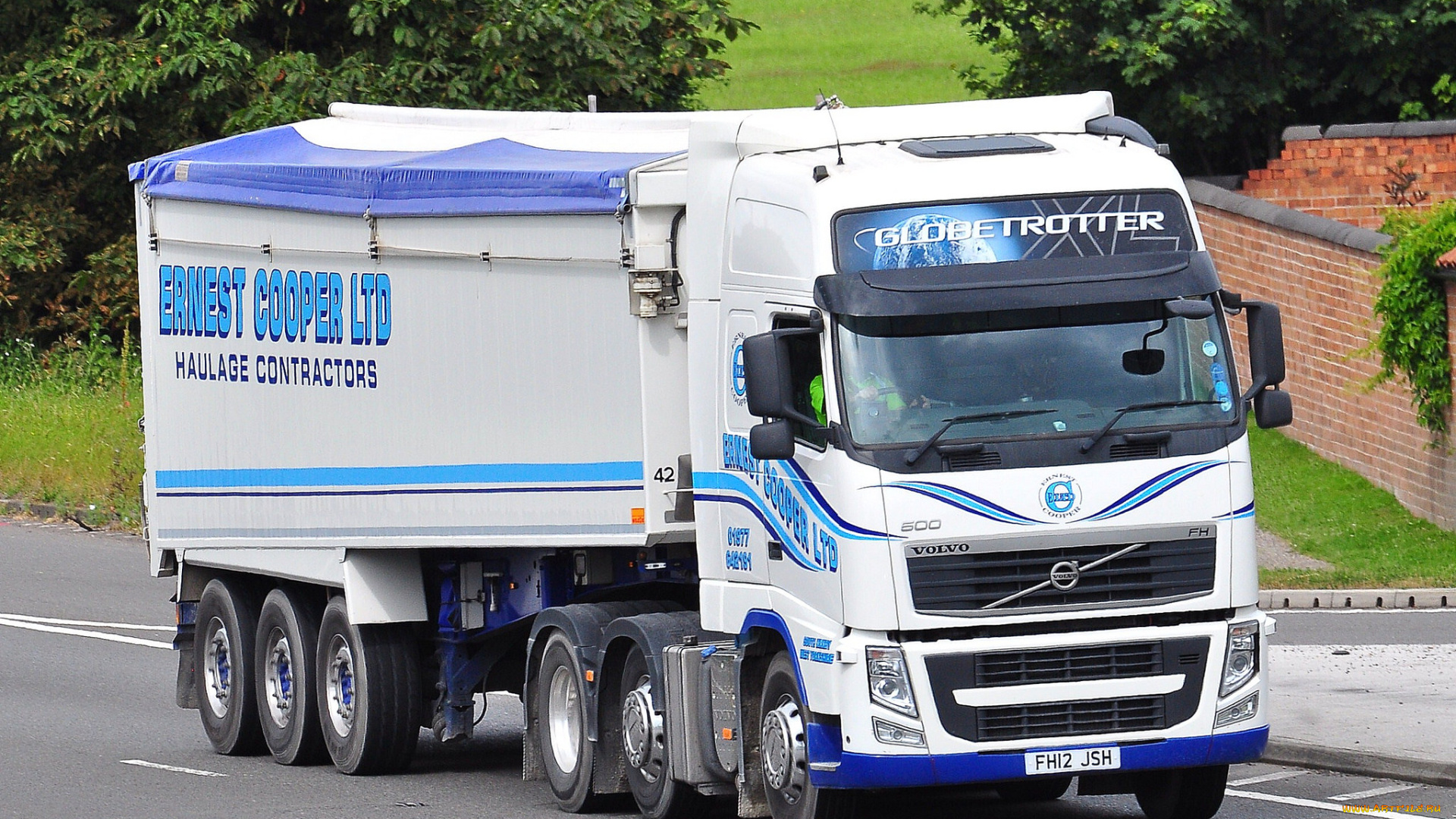 автомобили, volvo, trucks, , выставка, улица, тягач, седельный, грузовик, тяжелый