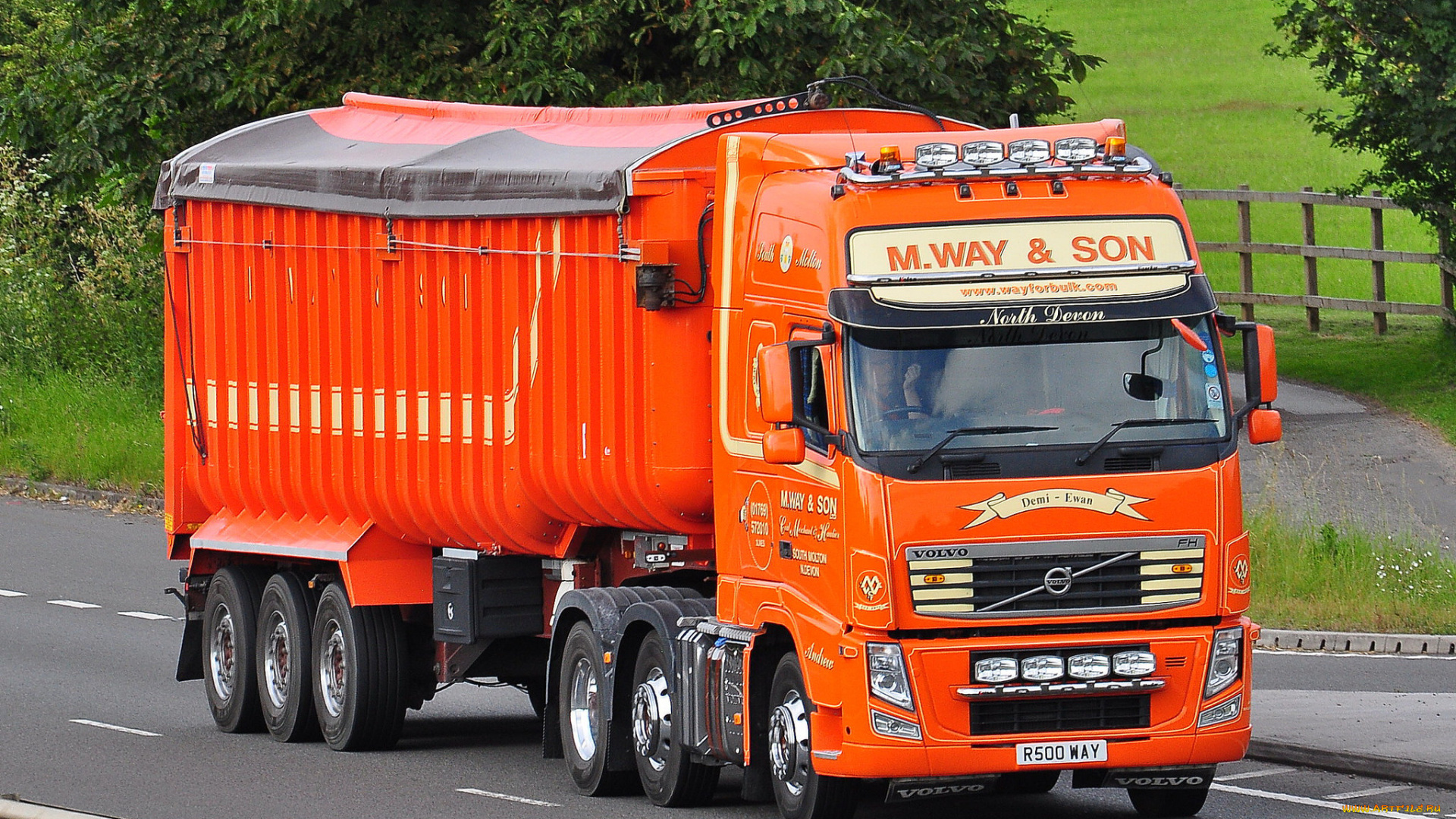 автомобили, volvo, trucks, , выставка, улица, седельный, грузовик, тяжелый, тягач