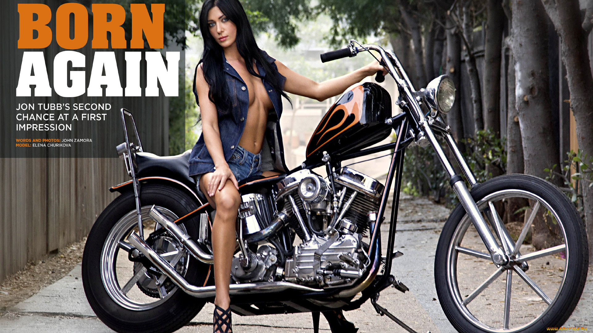 мотоциклы, мото, с, девушкой, girl, moto