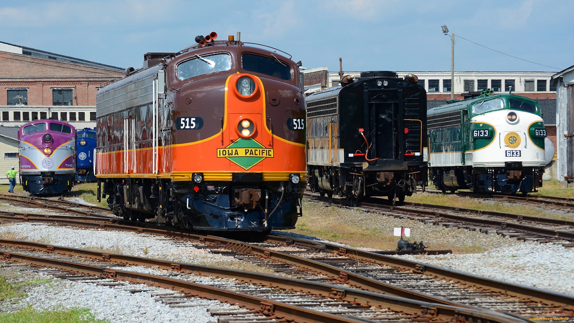 техника, локомотивы, локомотив, железная, дорога