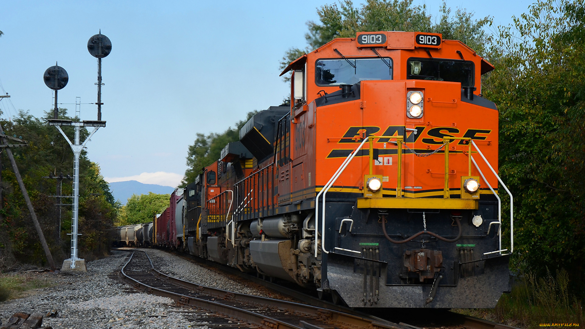 техника, поезда, дорога, железная, состав, локомотив