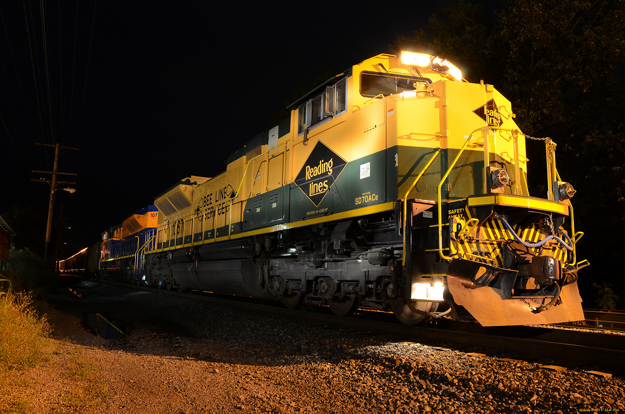 техника, поезда, железная, дорога, локомотив, состав