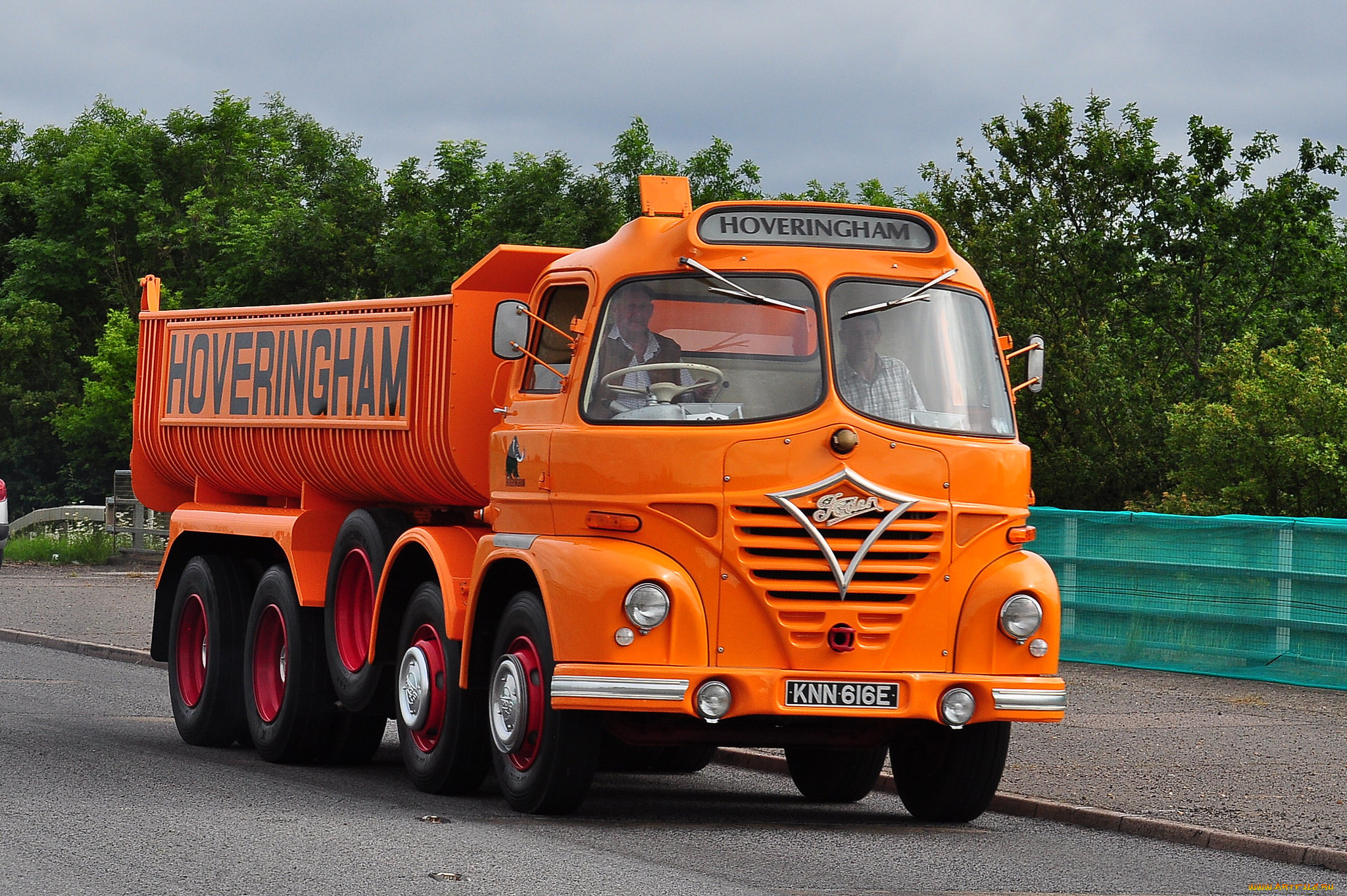 автомобили, foden, тягач, седельный, грузовик, тяжелый