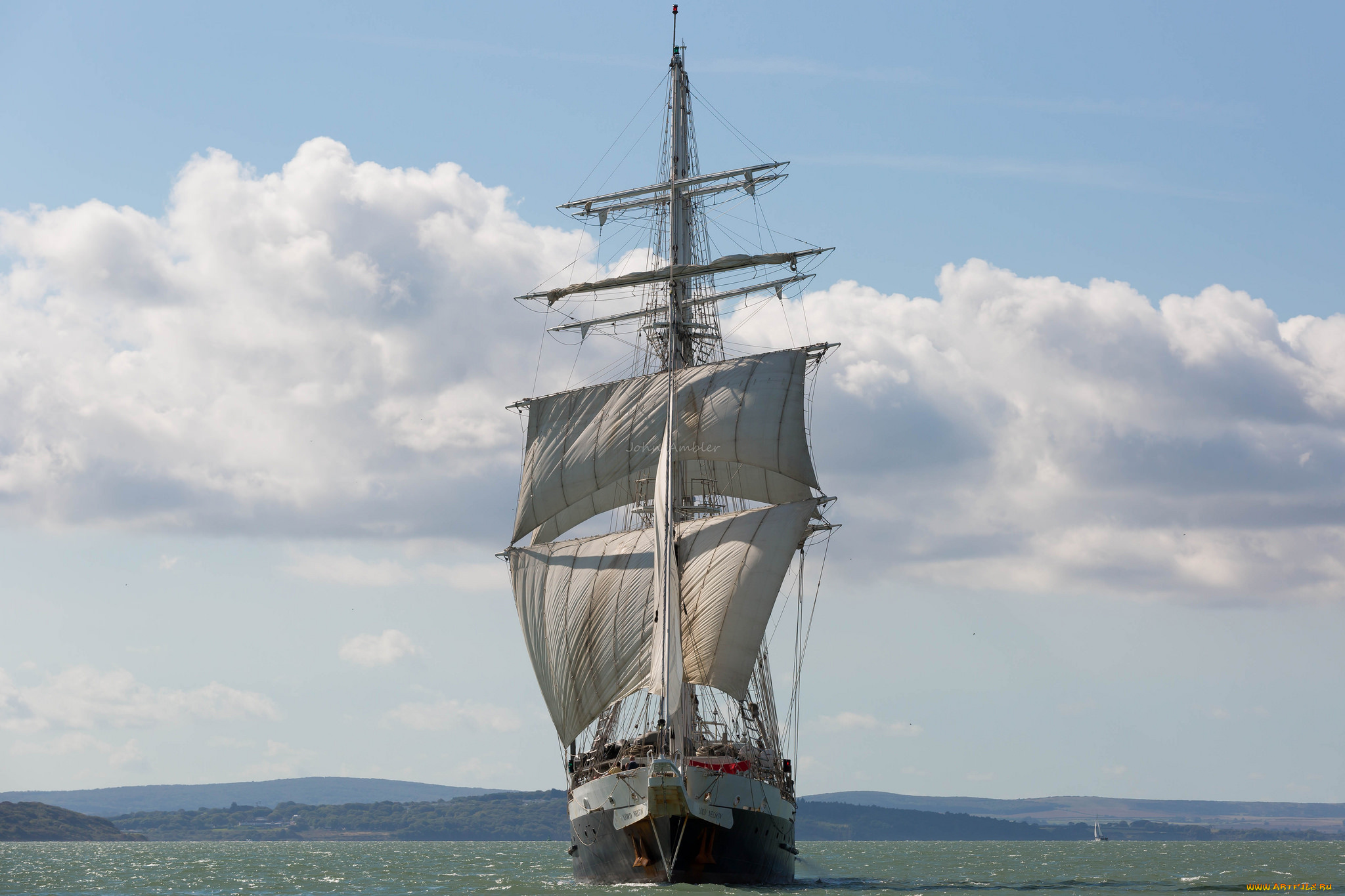 корабли, парусники, парусник, sailing, sea, море