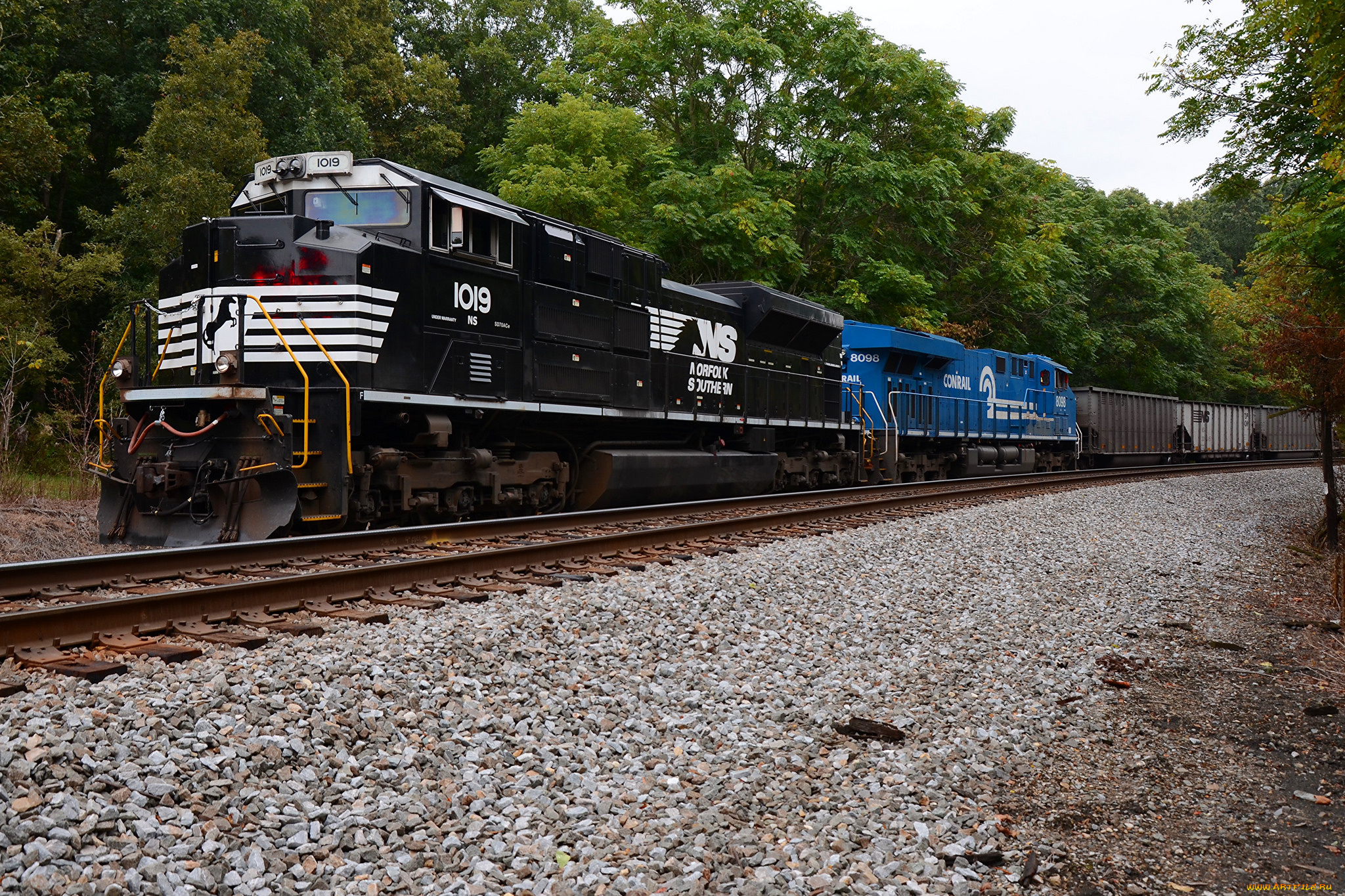 техника, поезда, состав, локомотив, дорога, железная