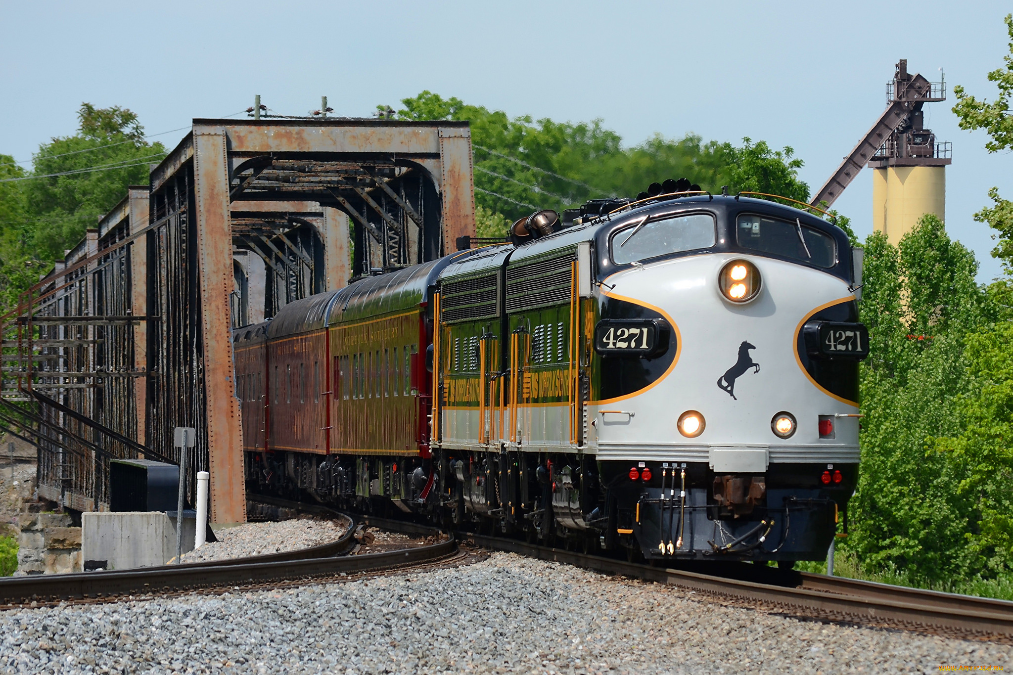 техника, поезда, состав, локомотив, дорога, железная