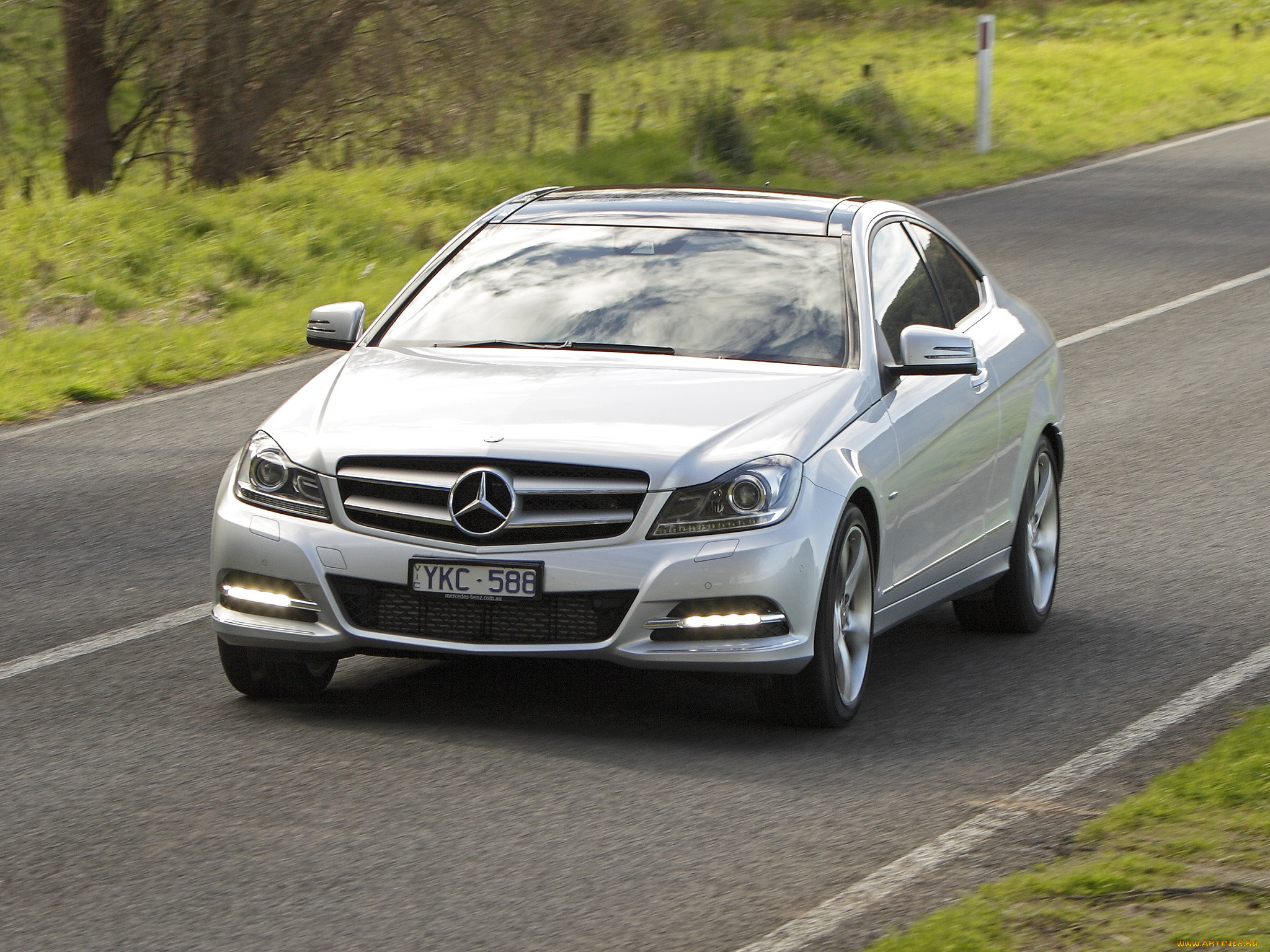 автомобили, mercedes-benz, au-spec, coupe, cdi, c, 250, c204