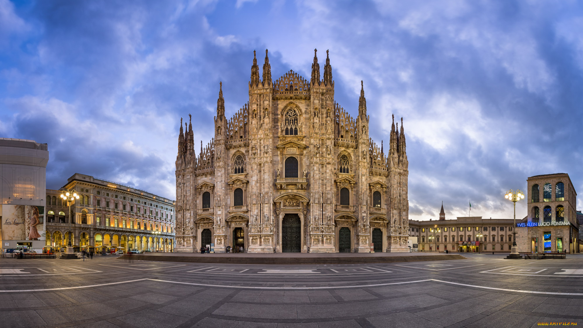 milan, , italy, города, милан, , италия, собор, площадь