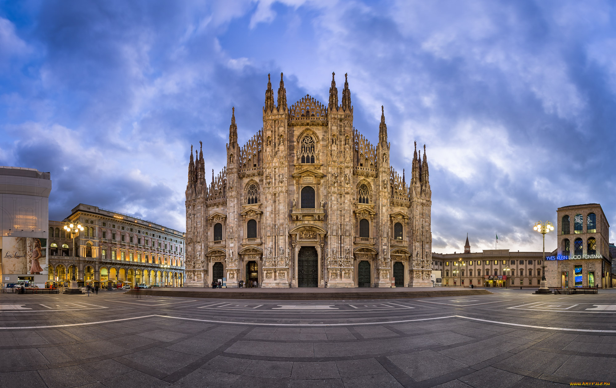 milan, , italy, города, милан, , италия, собор, площадь