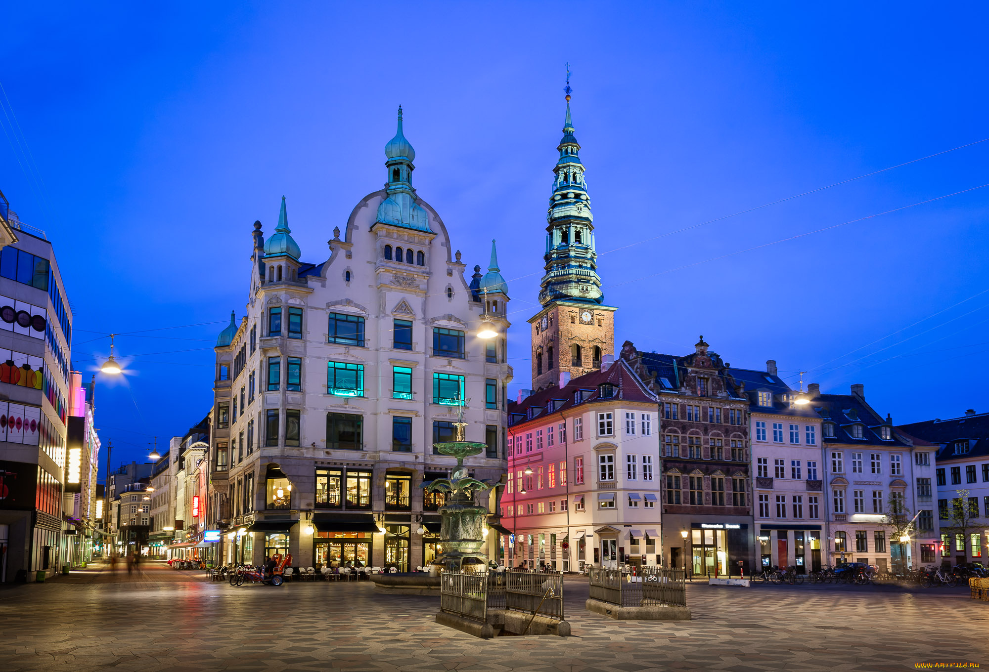 copenhagen, , denmark, города, копенгаген, , дания, площадь, ратуша