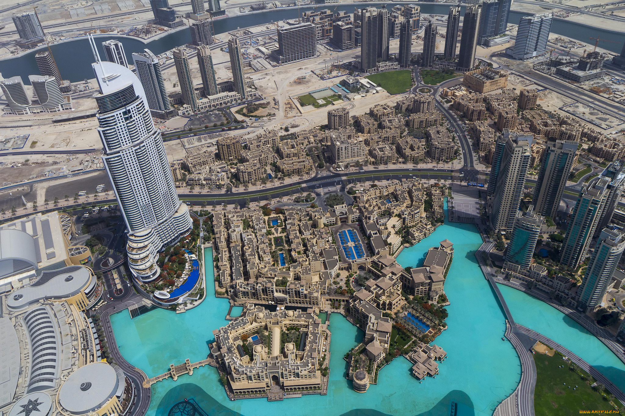 dubai, города, дубай, , оаэ, башня, панорама