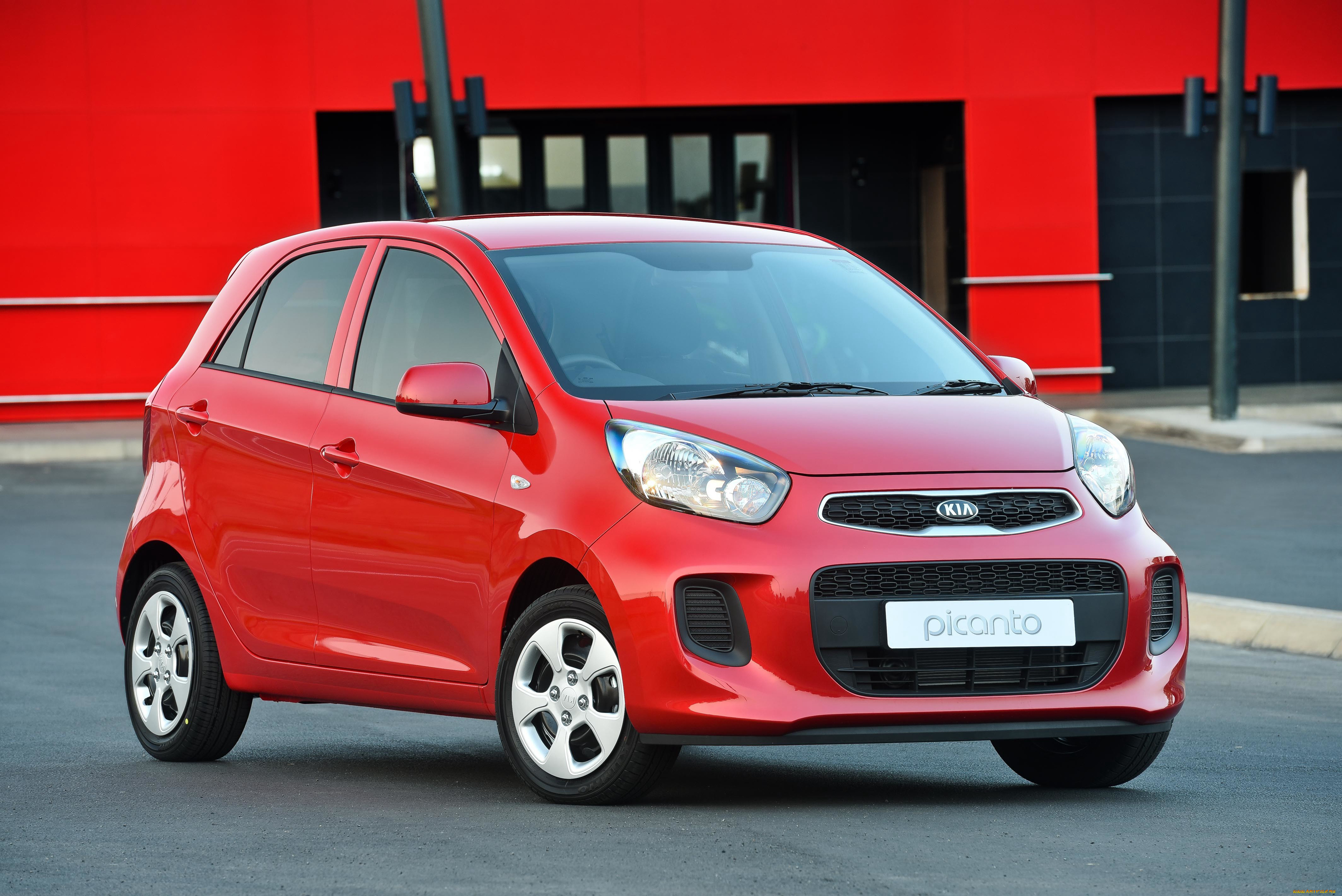 автомобили, kia, 5-door, picanto, красный, 2015г, ta, za-spec