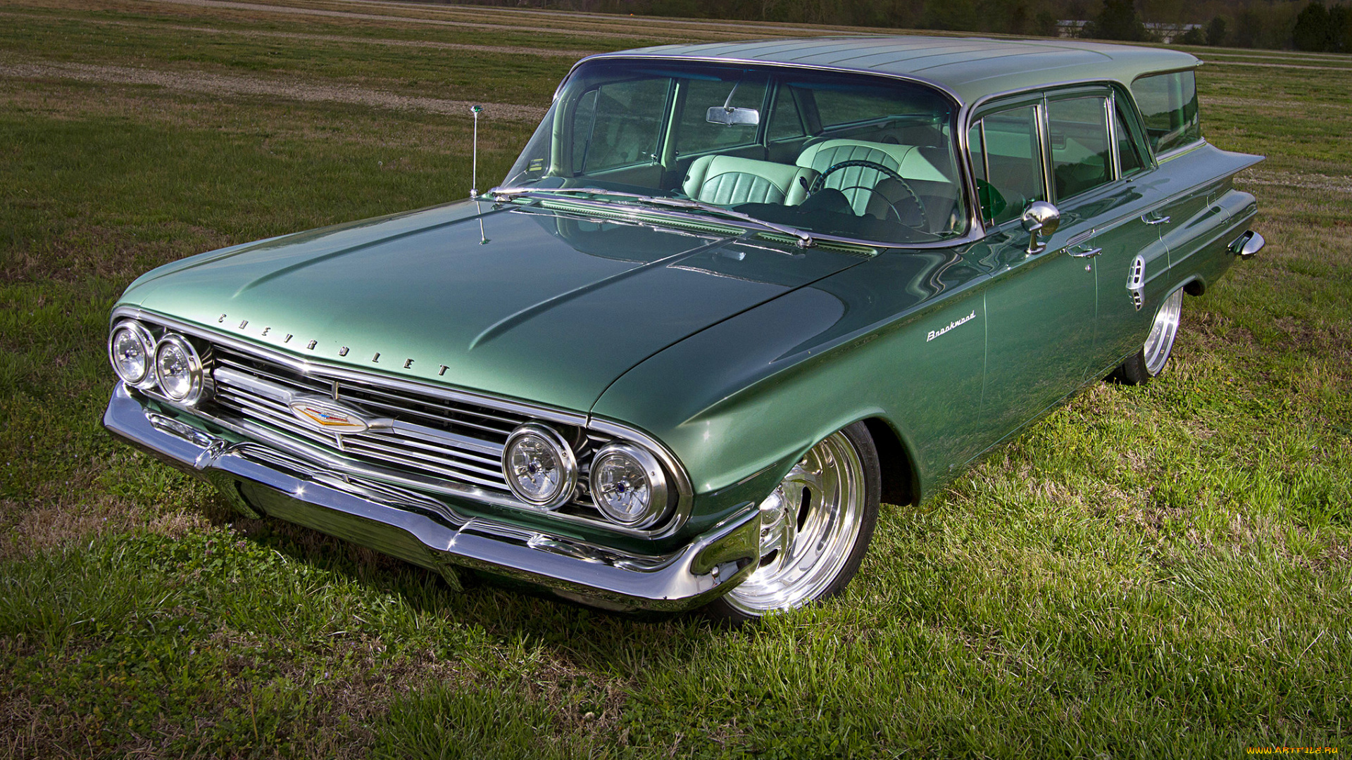 1960-chevrolet-brookwood-wagon, автомобили, chevrolet