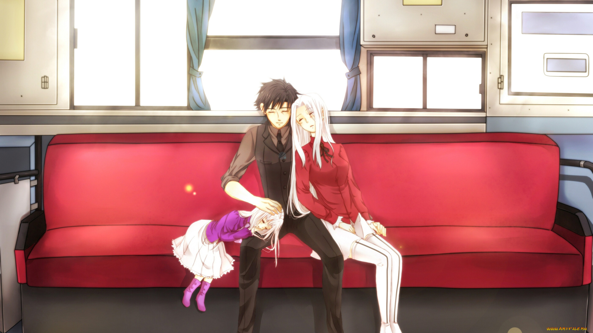 аниме, fate, zero, судьба, начало