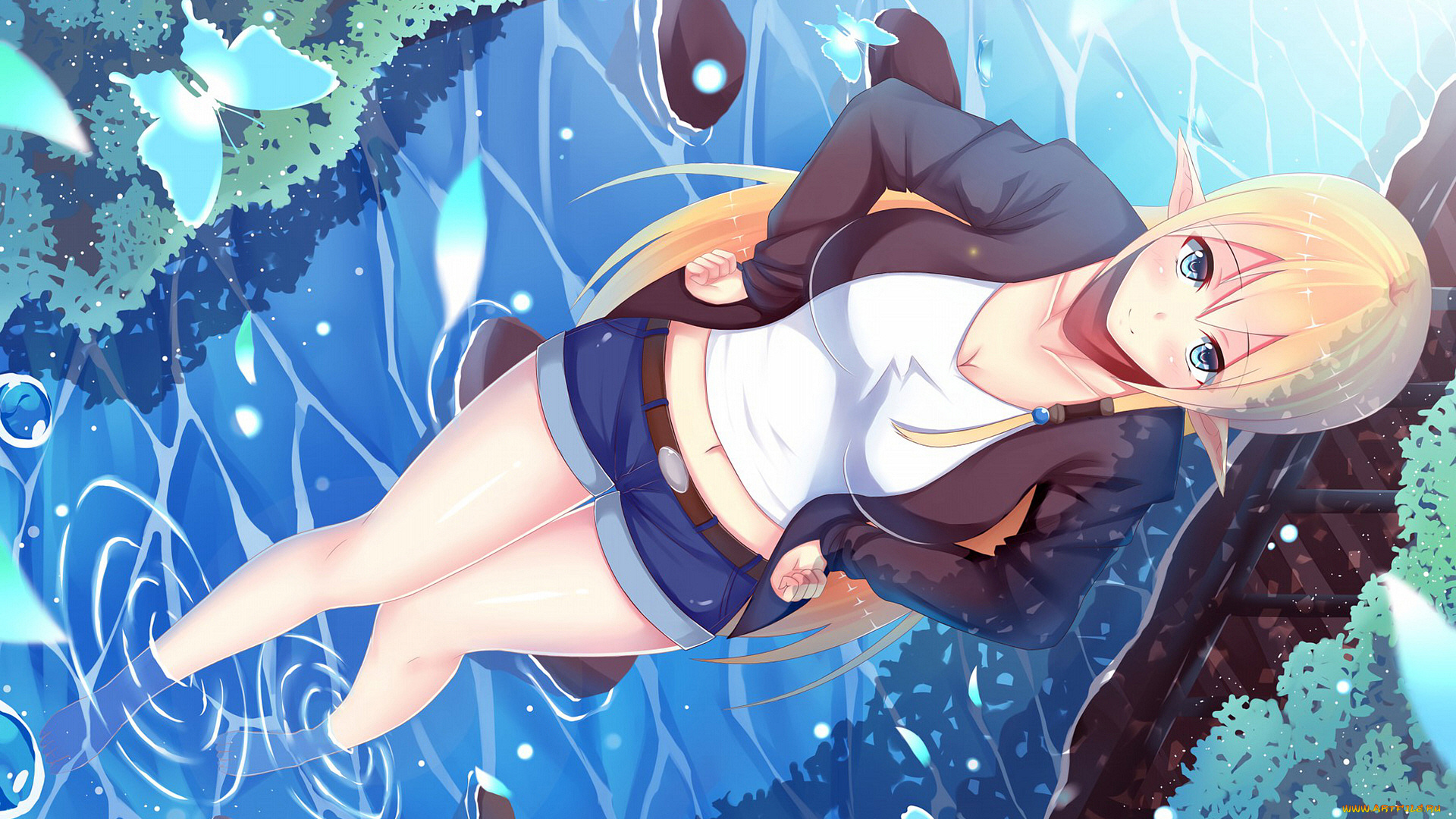 аниме, gate, девушка