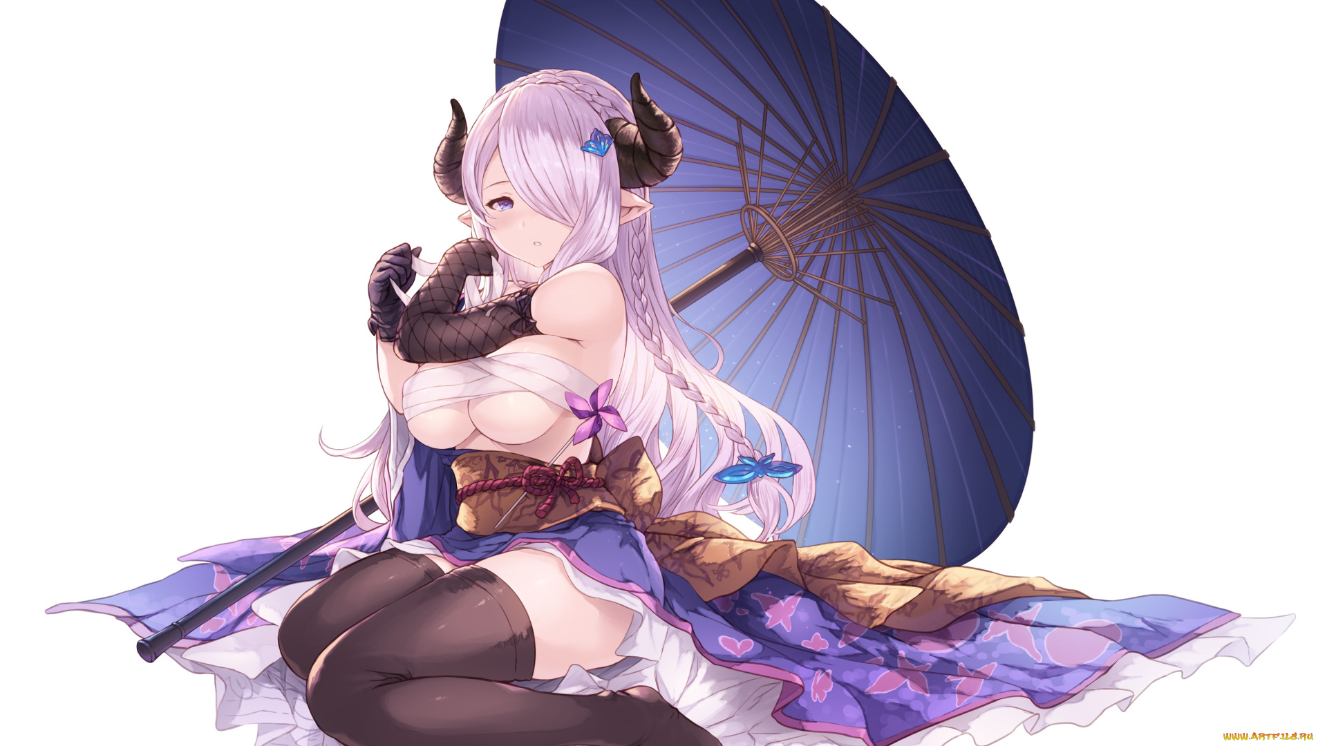 аниме, granblue, fantasy, narumeia