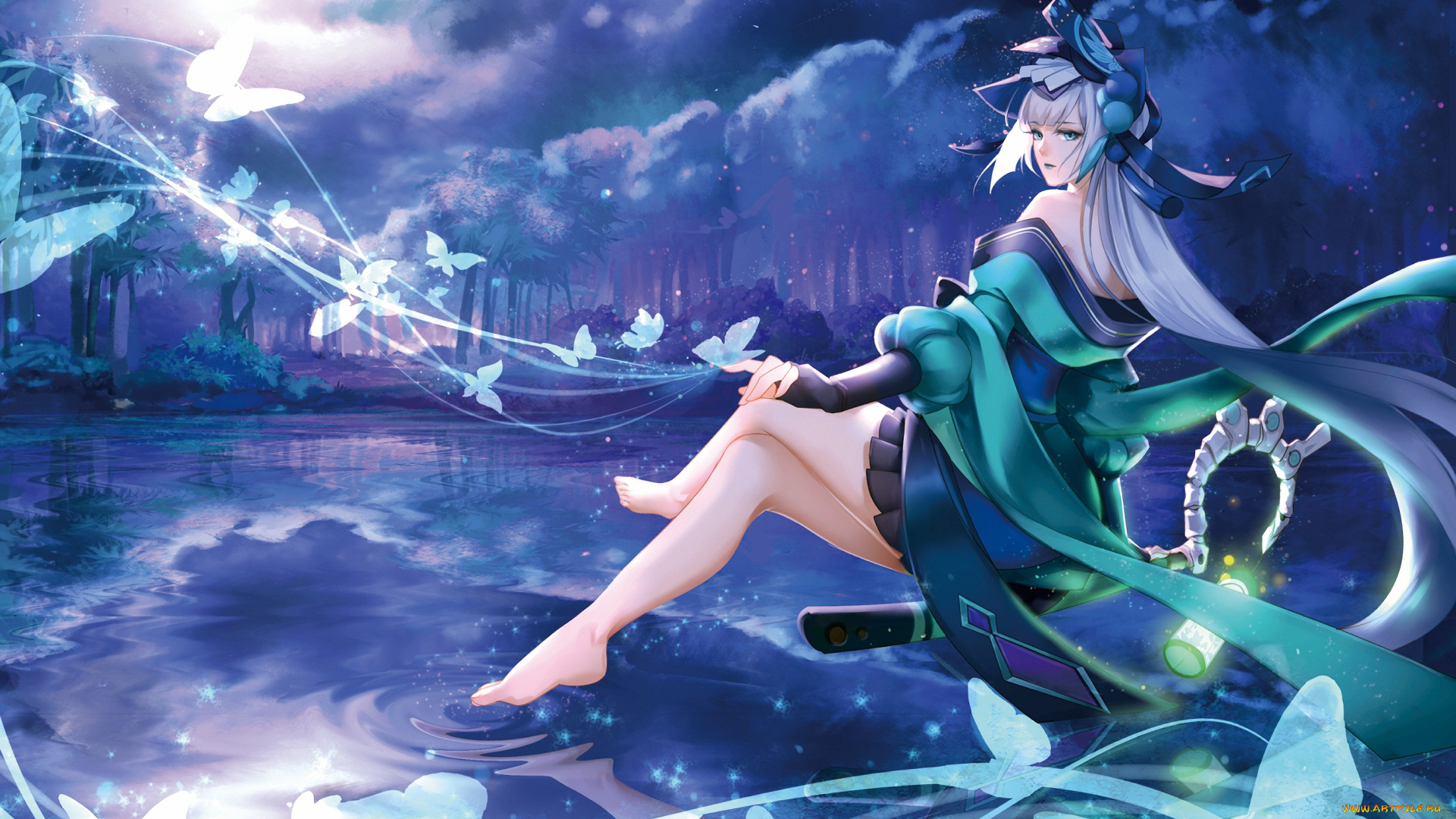 аниме, магия, , колдовство, , halloween, девушка