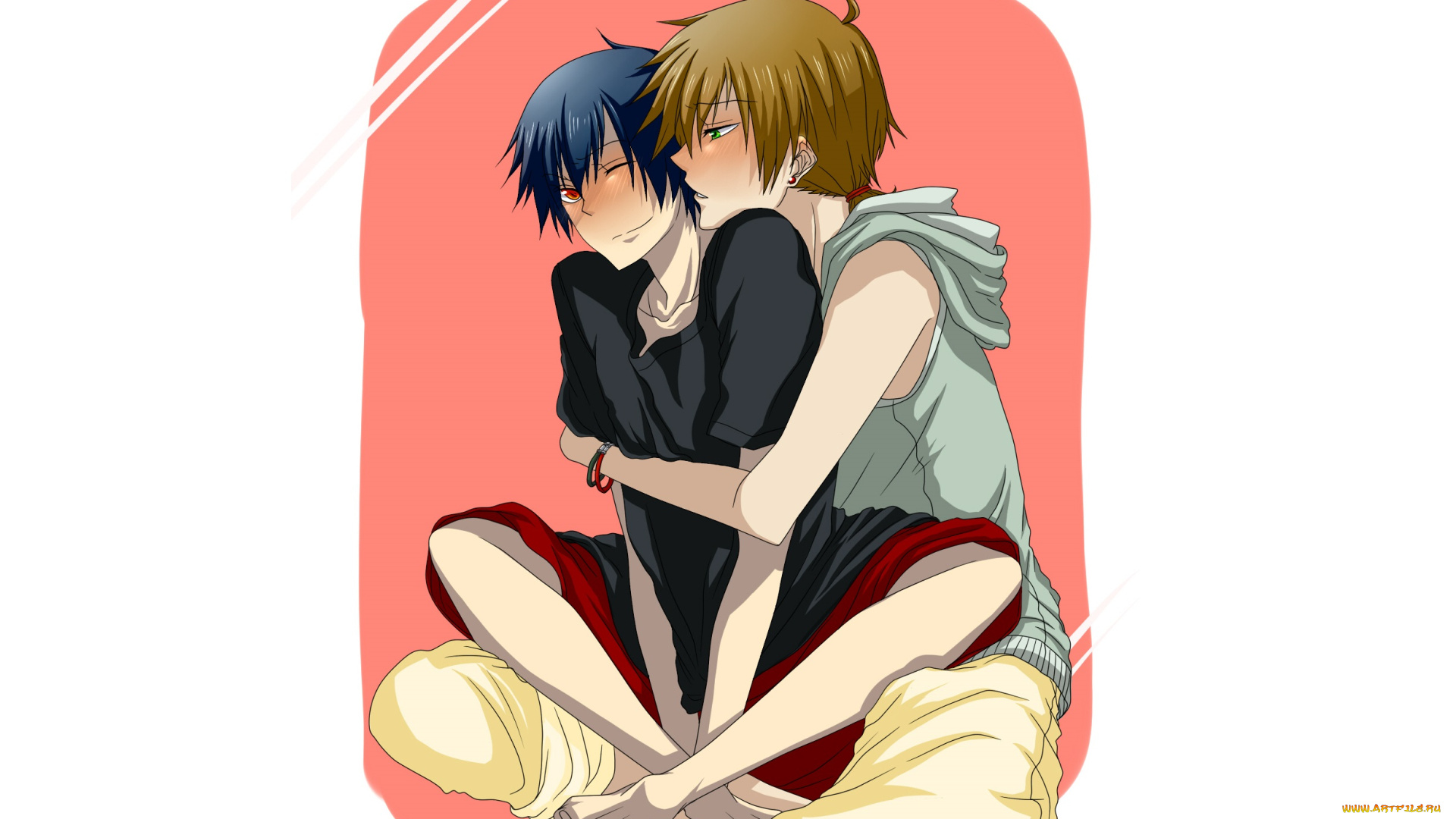 аниме, pokemon, парни