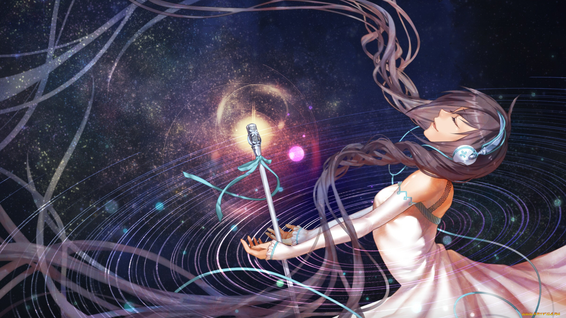 аниме, utau, девушка