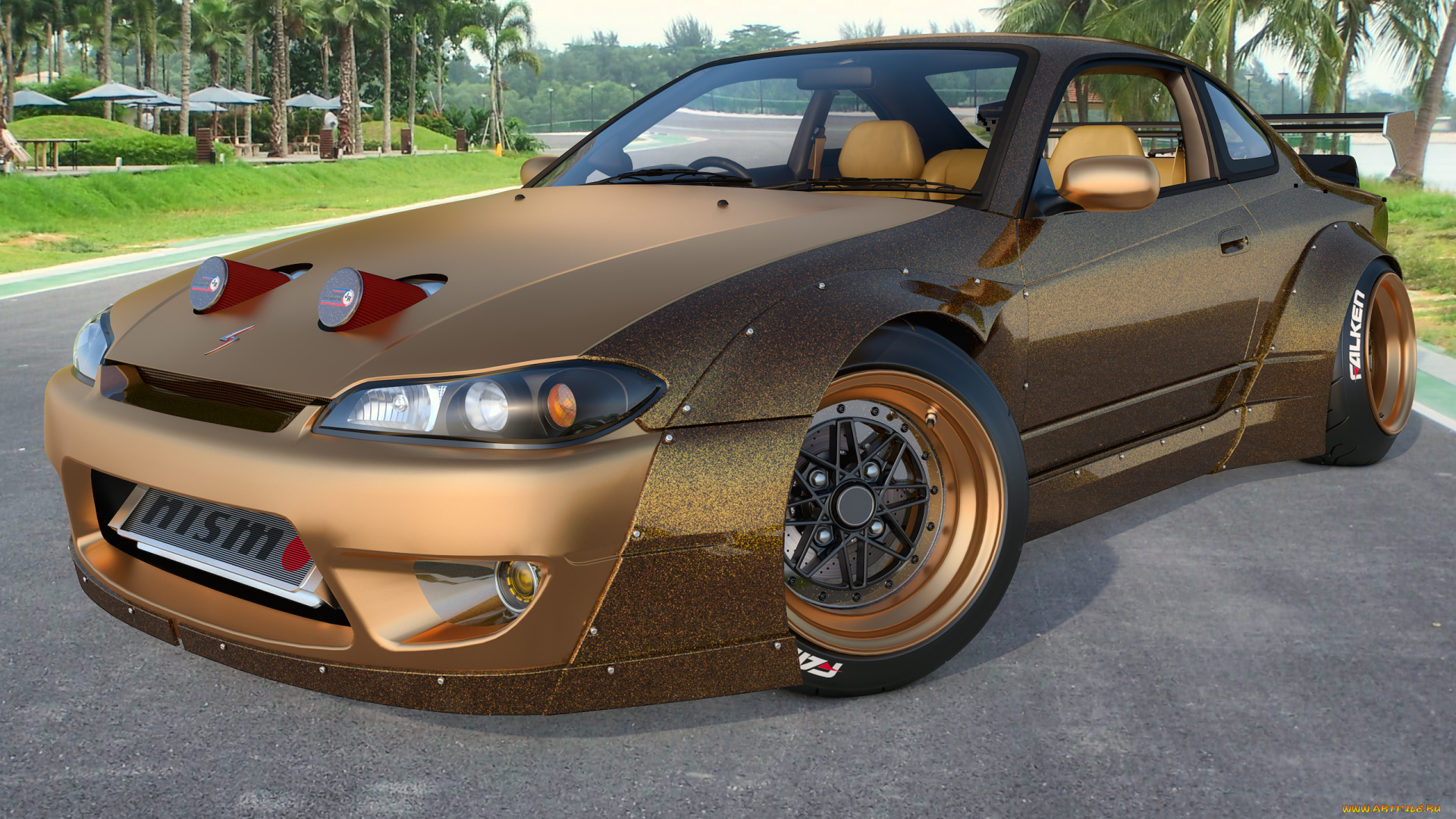 автомобили, 3д, автомобиль, фон