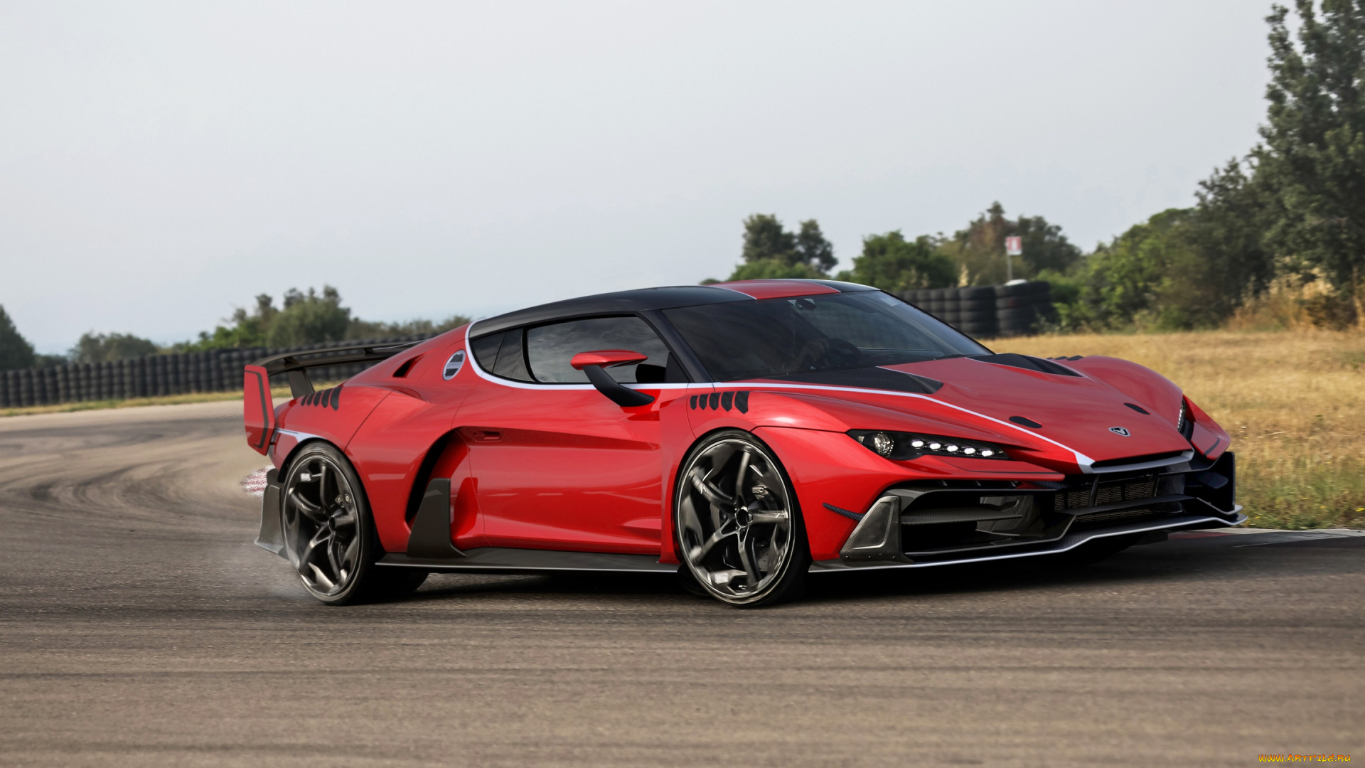 автомобили, italdesign, суперкар, zerouno, скорость, дорога