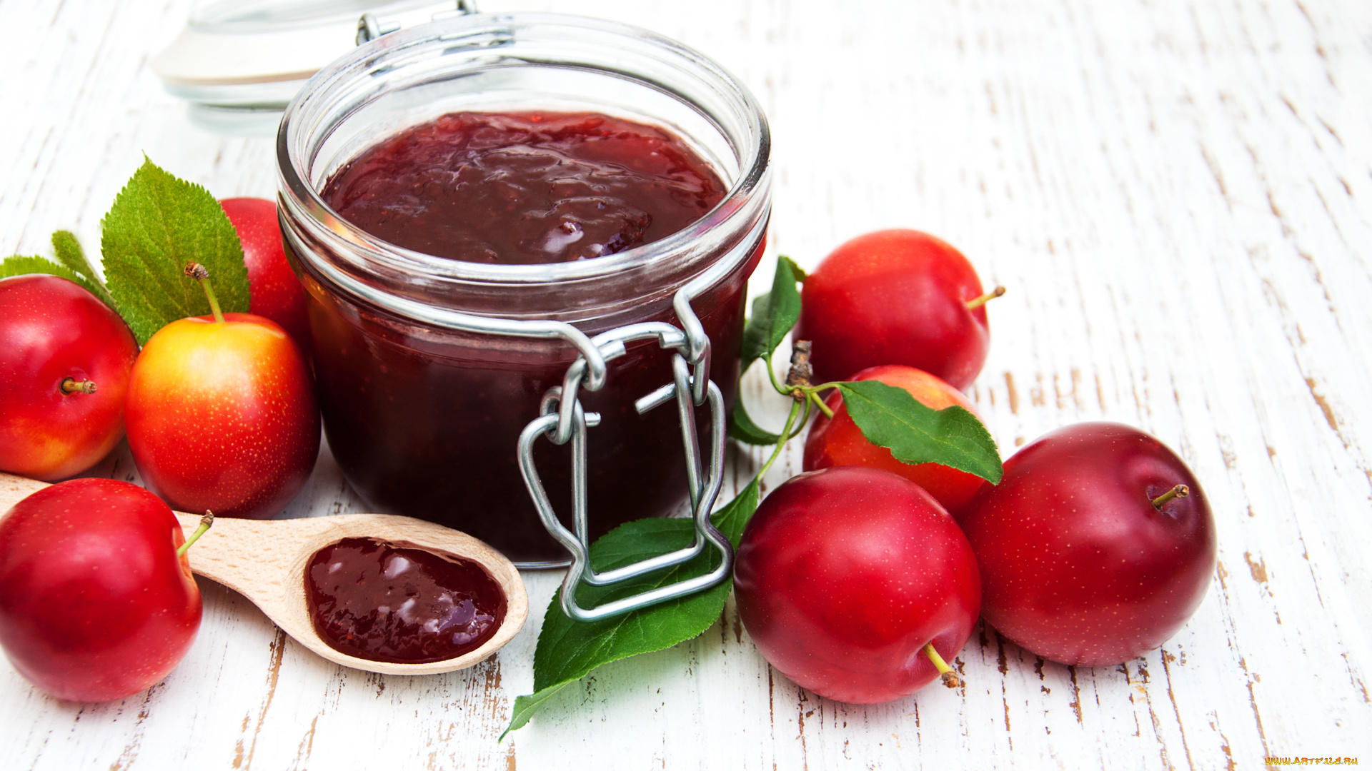 еда, мёд, , варенье, , повидло, , джем, банка, слива, варенье