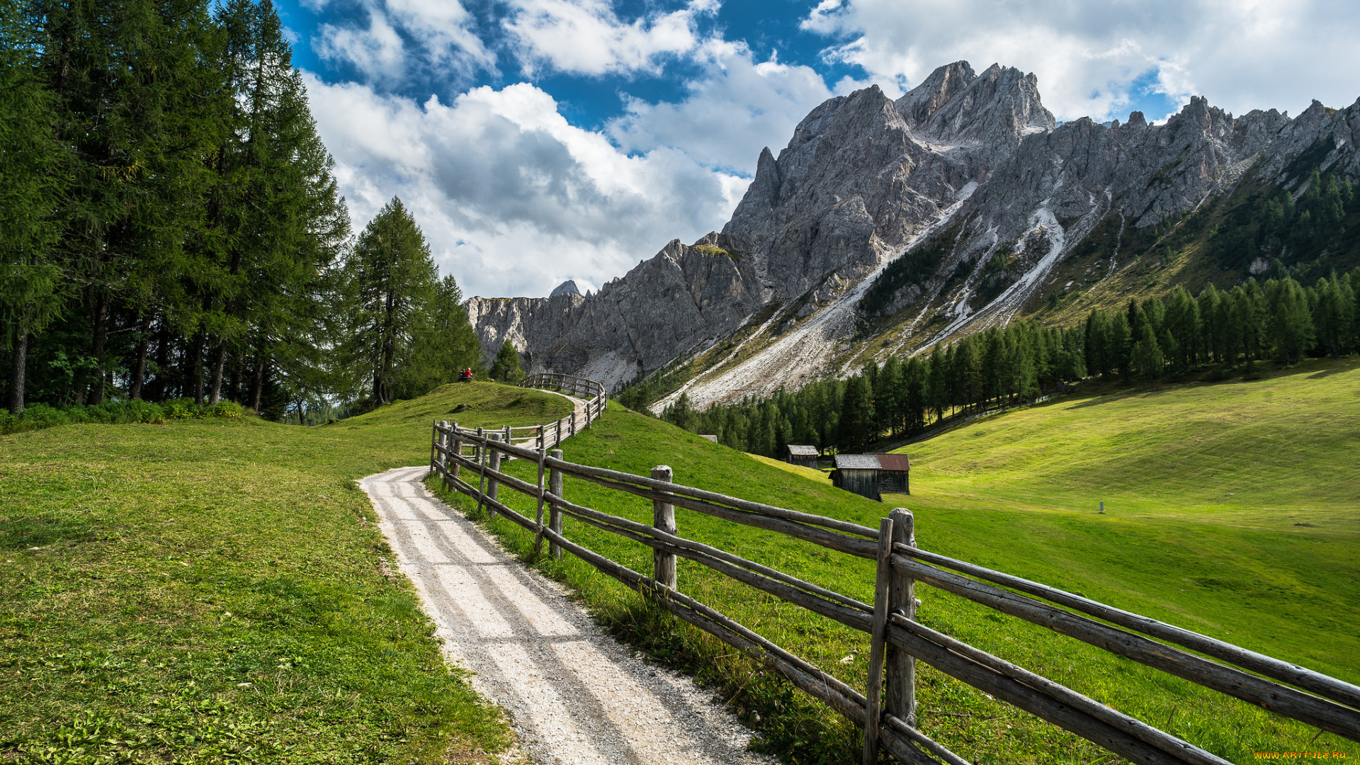 природа, горы, простор