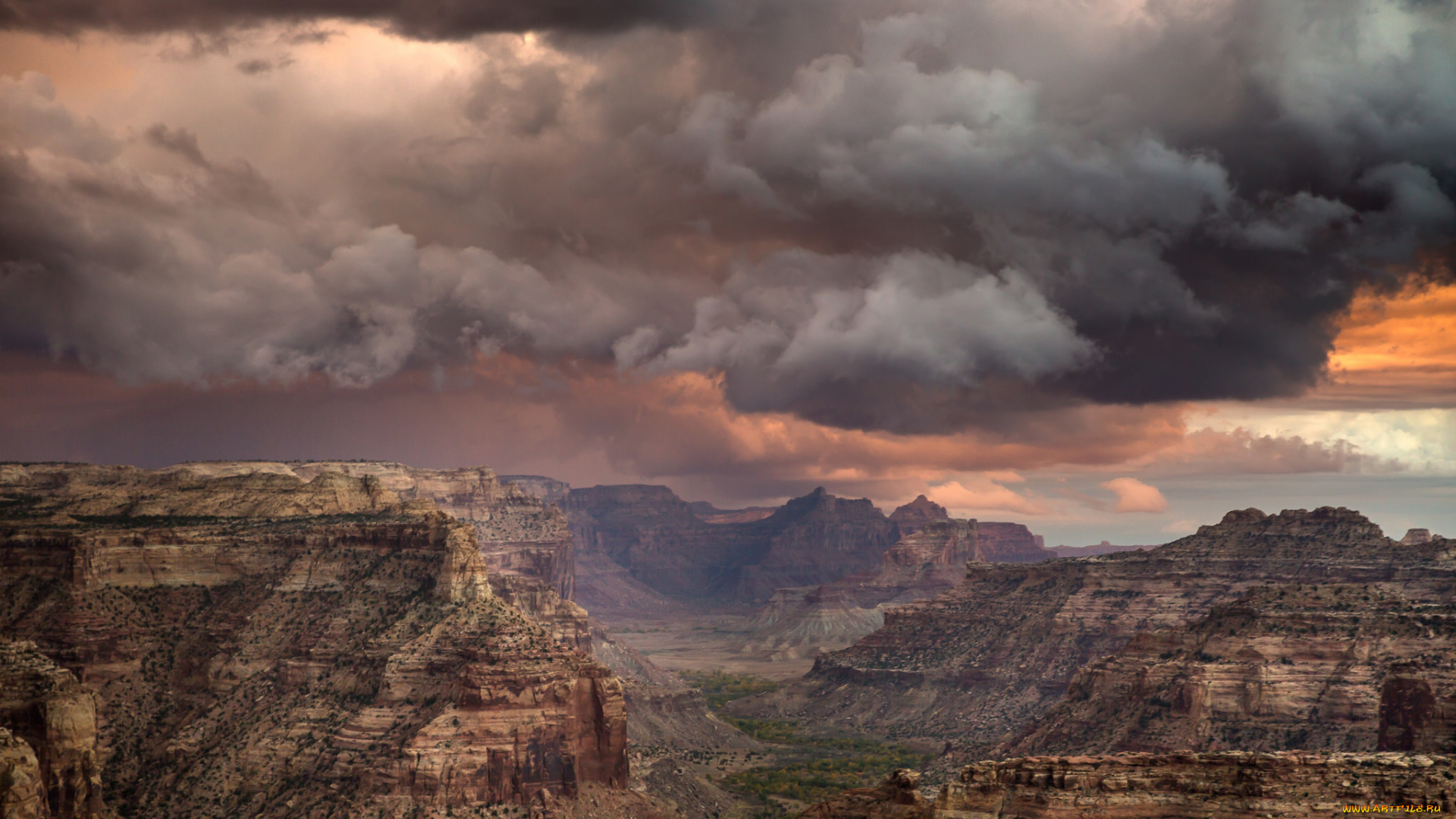 природа, горы, простор