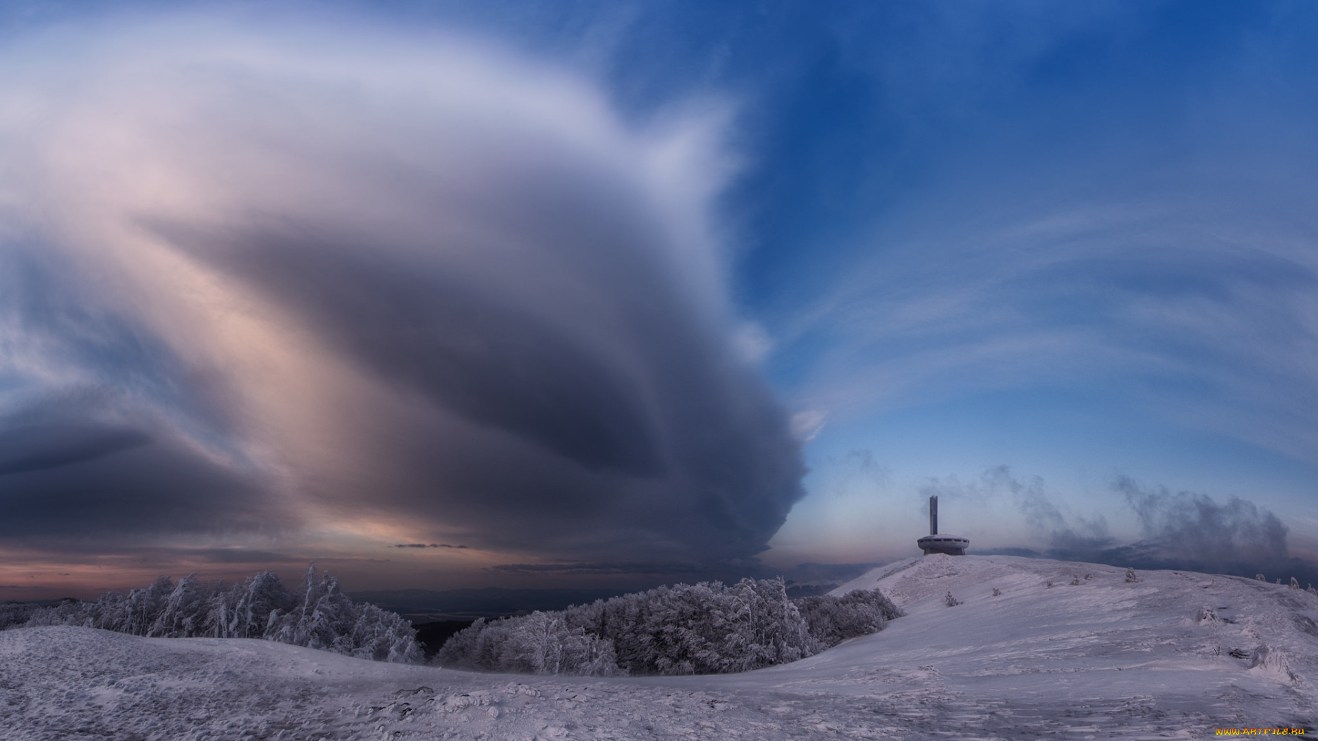 природа, облака, простор