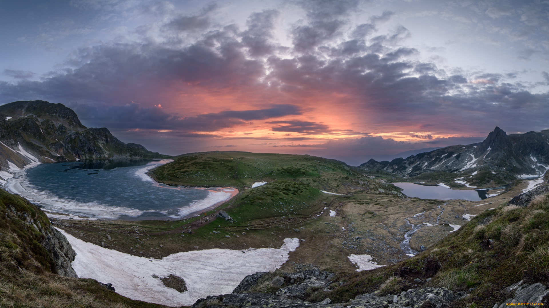 природа, побережье, простор