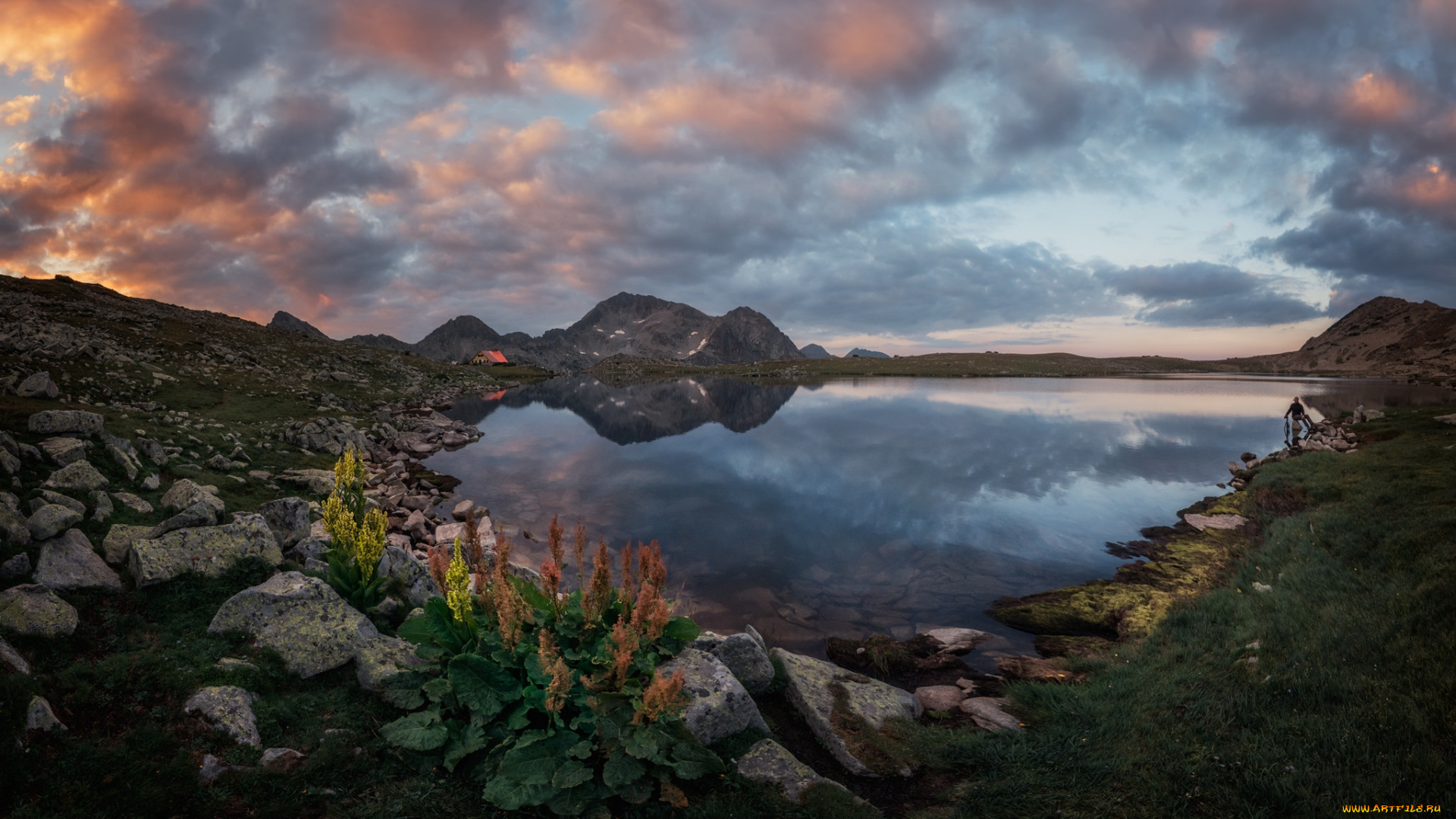 природа, побережье, простор