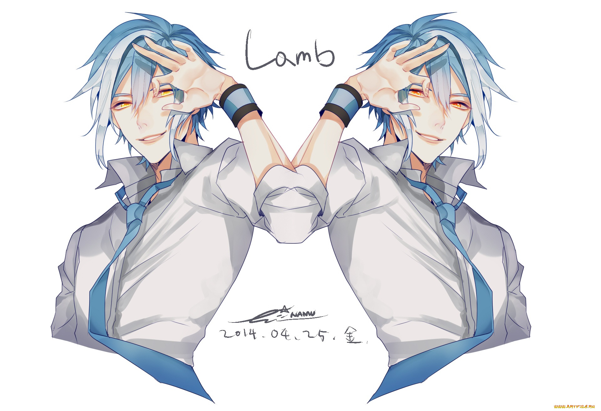 аниме, utau, парень