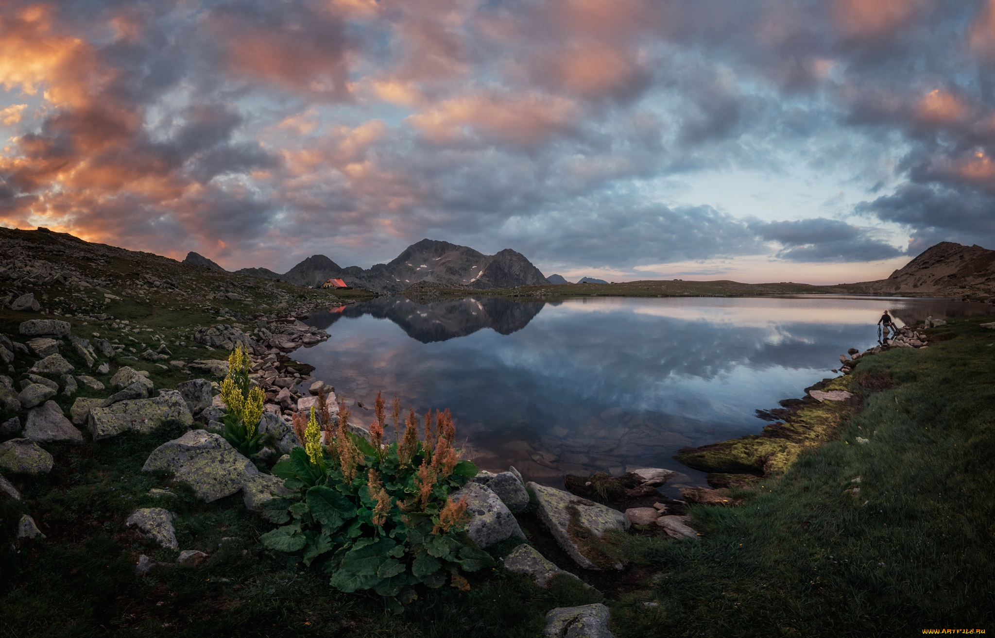 природа, побережье, простор